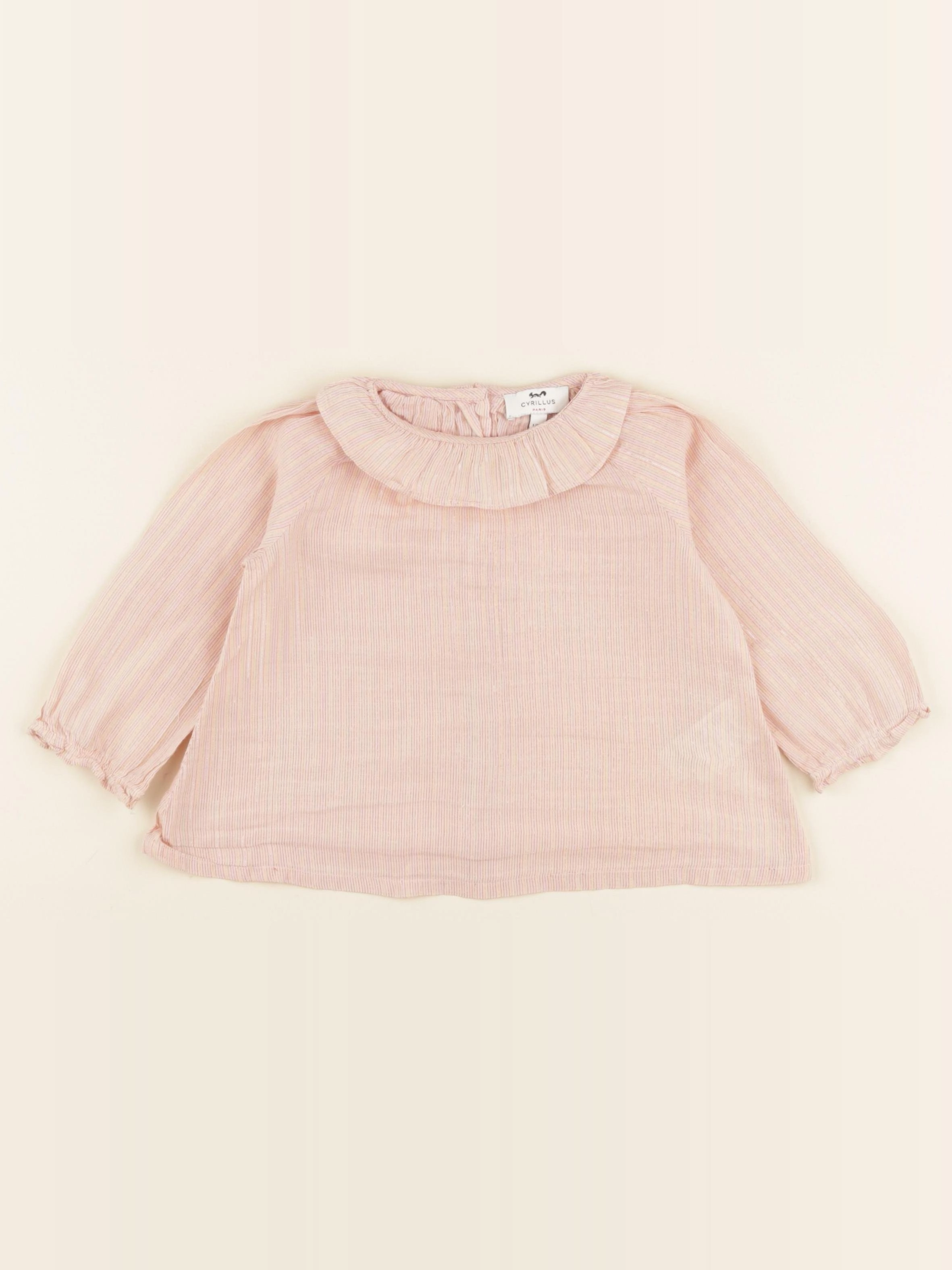 Cyrillus - blouse multicolore - 12 mois