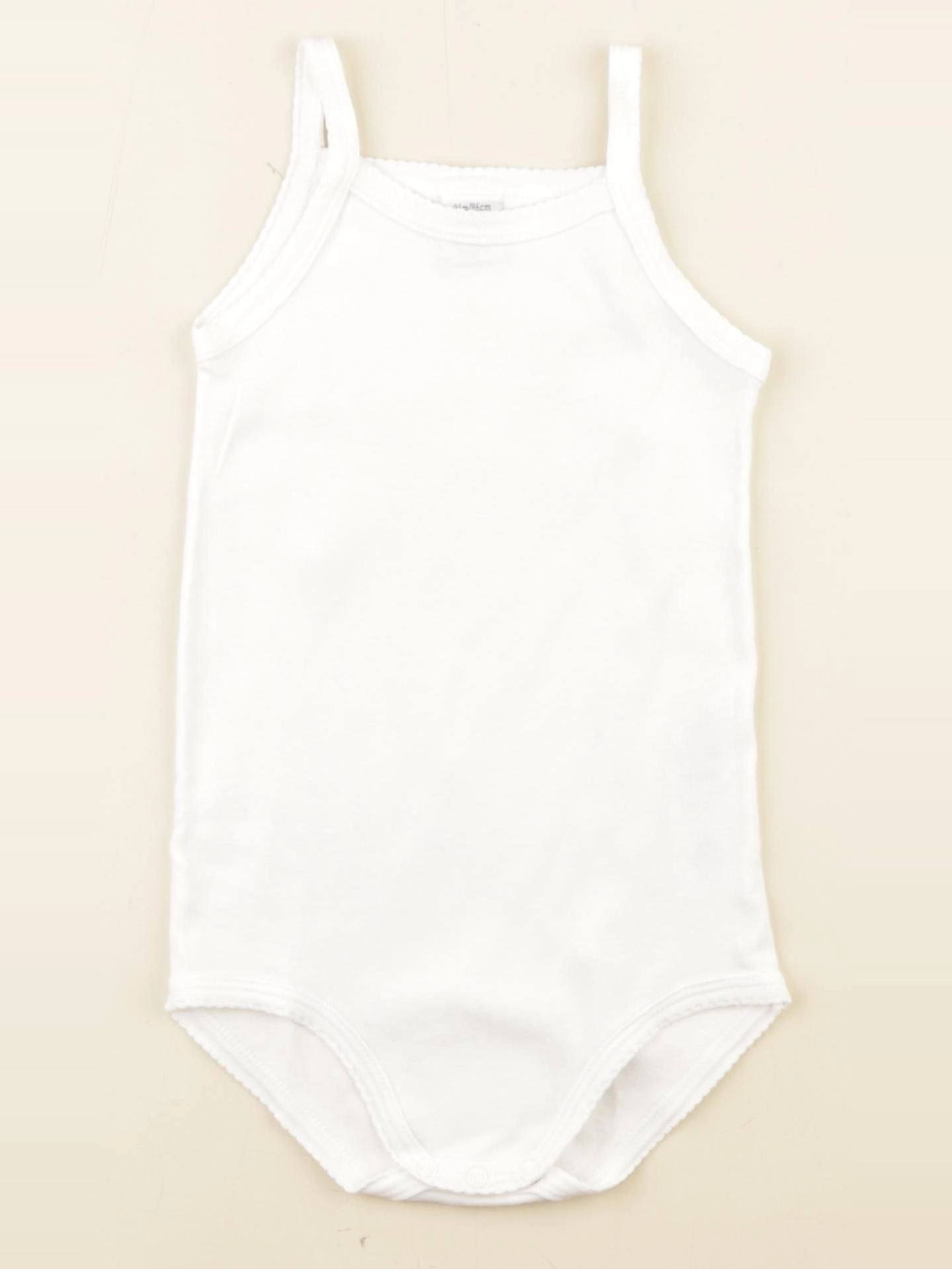 Petit Bateau - body blanc - 24 mois