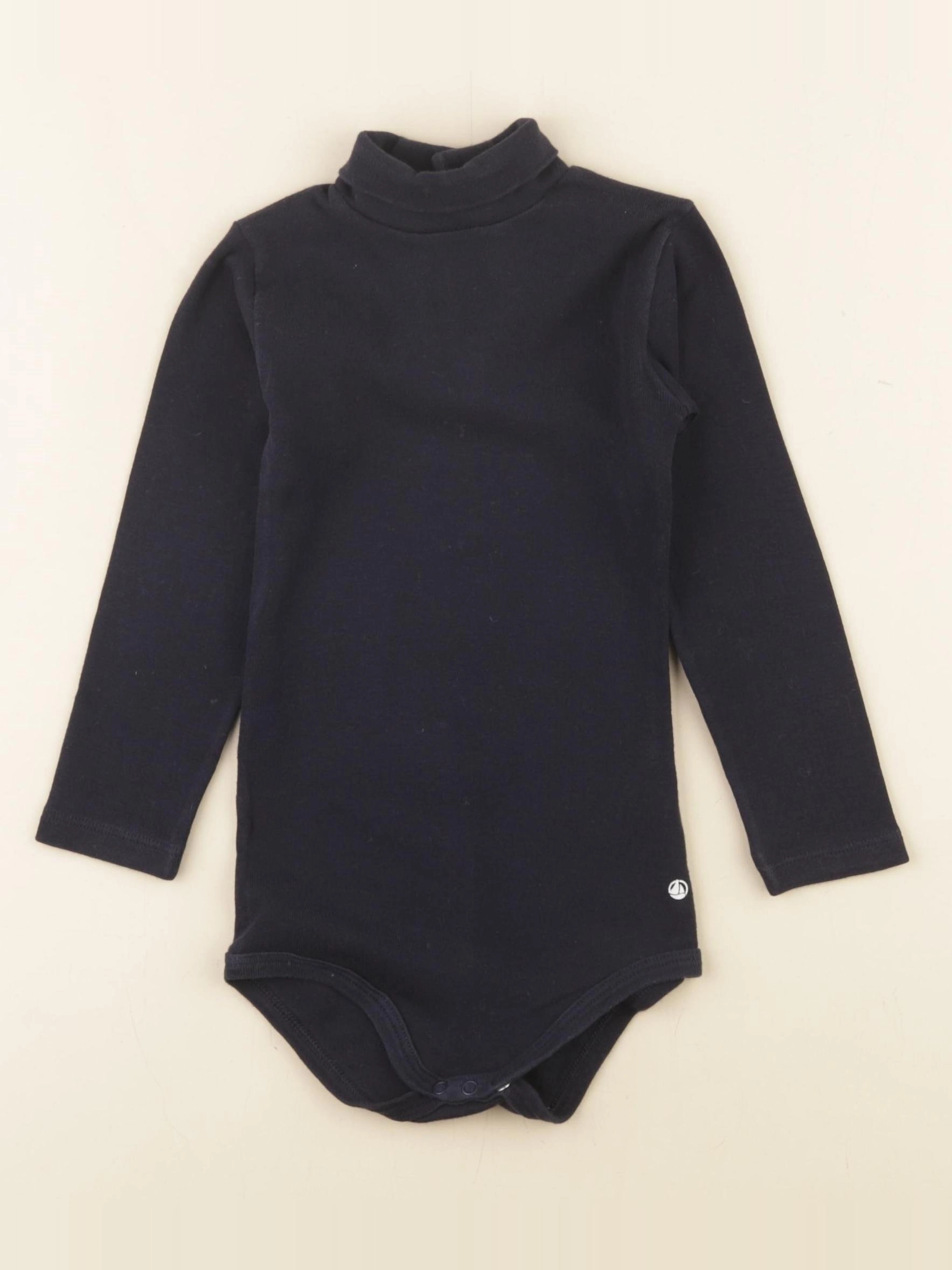 Petit Bateau - body à col bleu - 18 mois