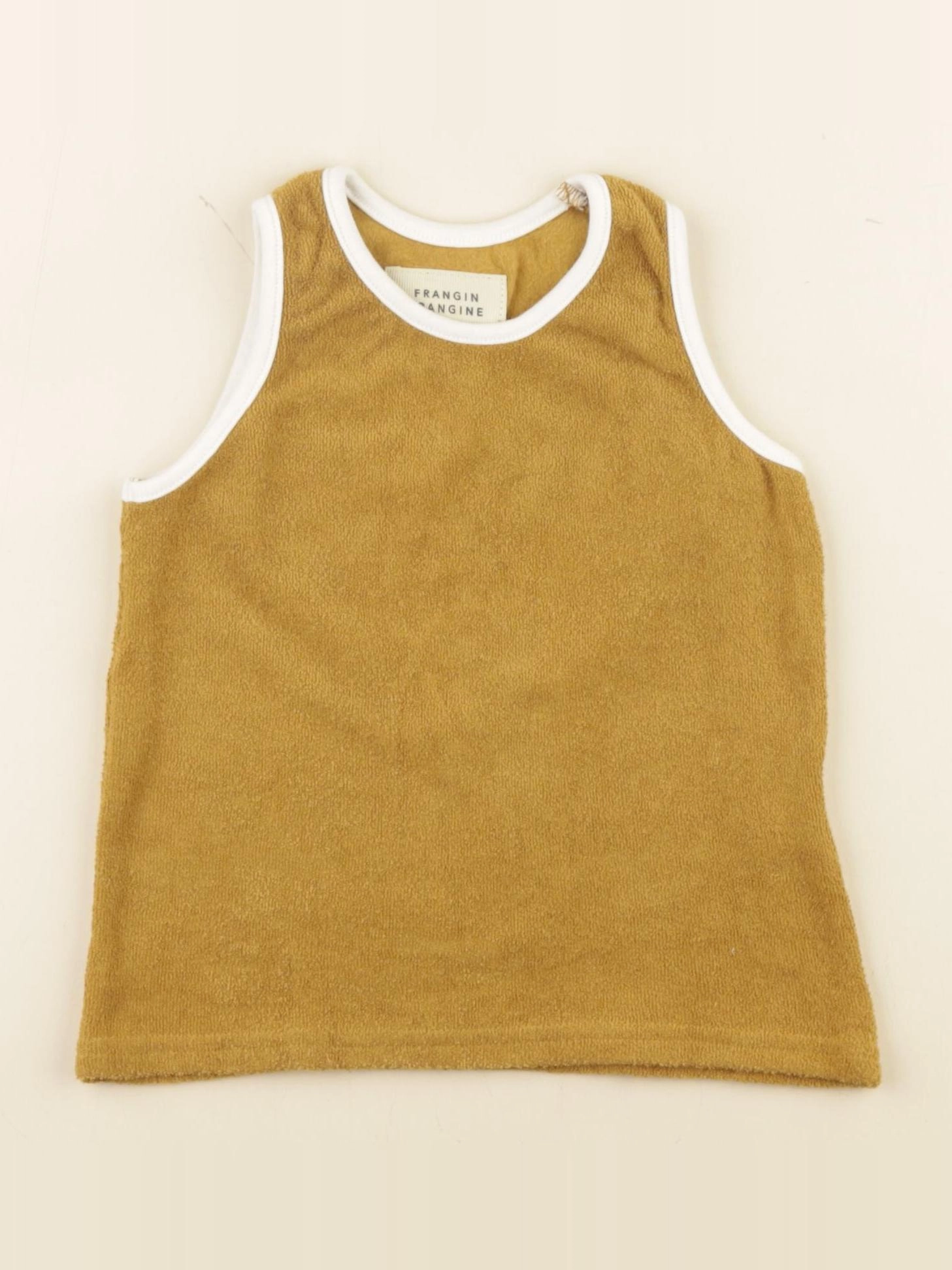 Frangin Frangine - débardeur marron - 3 ans