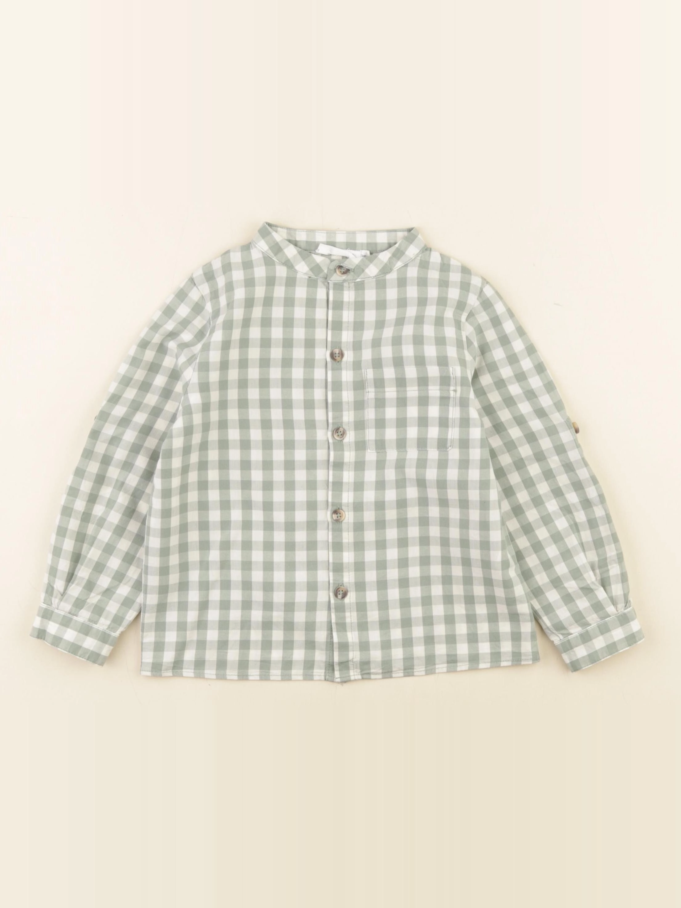 Eden & Victor - chemise vert - 3 ans