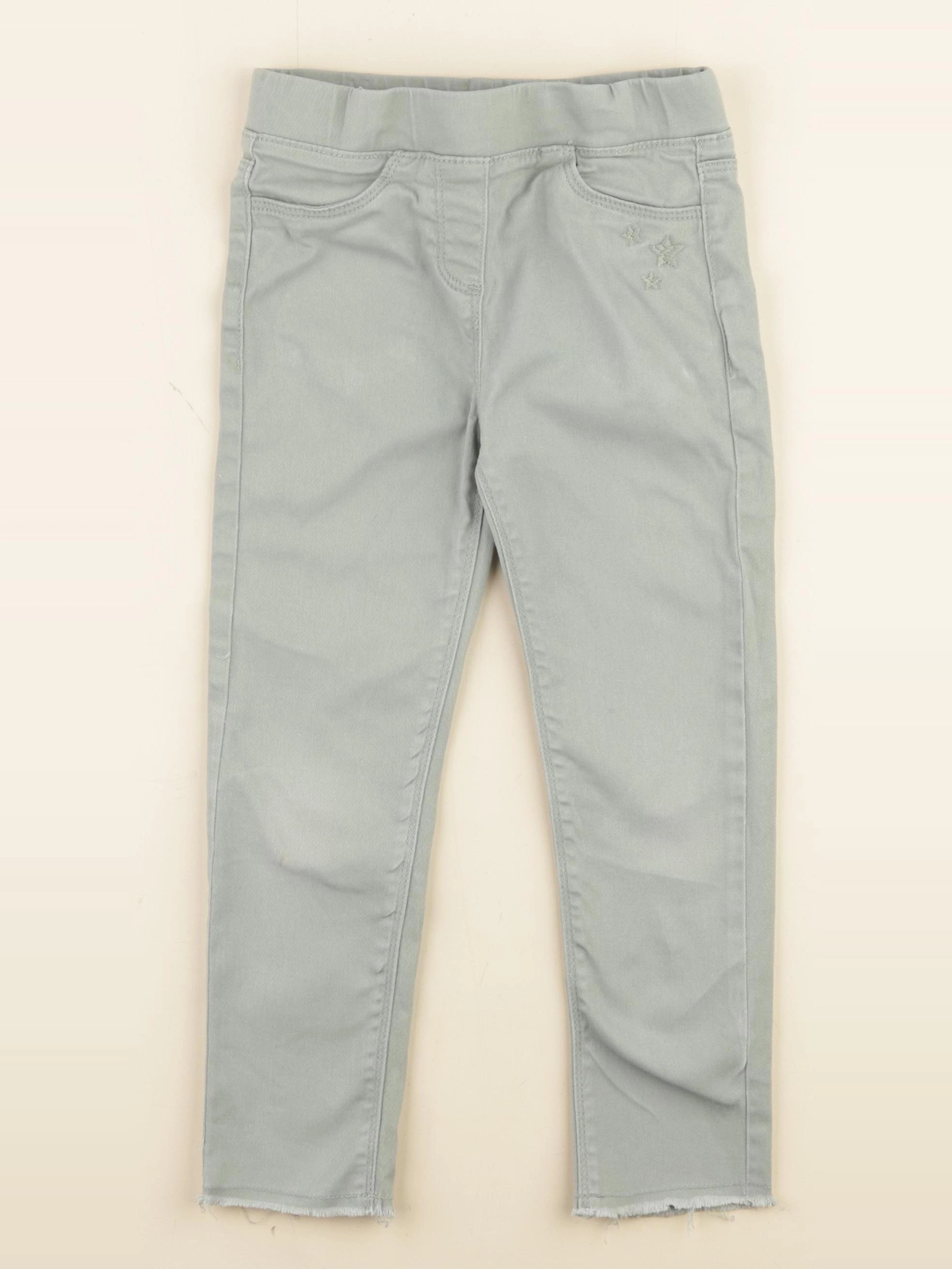Vertbaudet - jegging vert - 4 ans