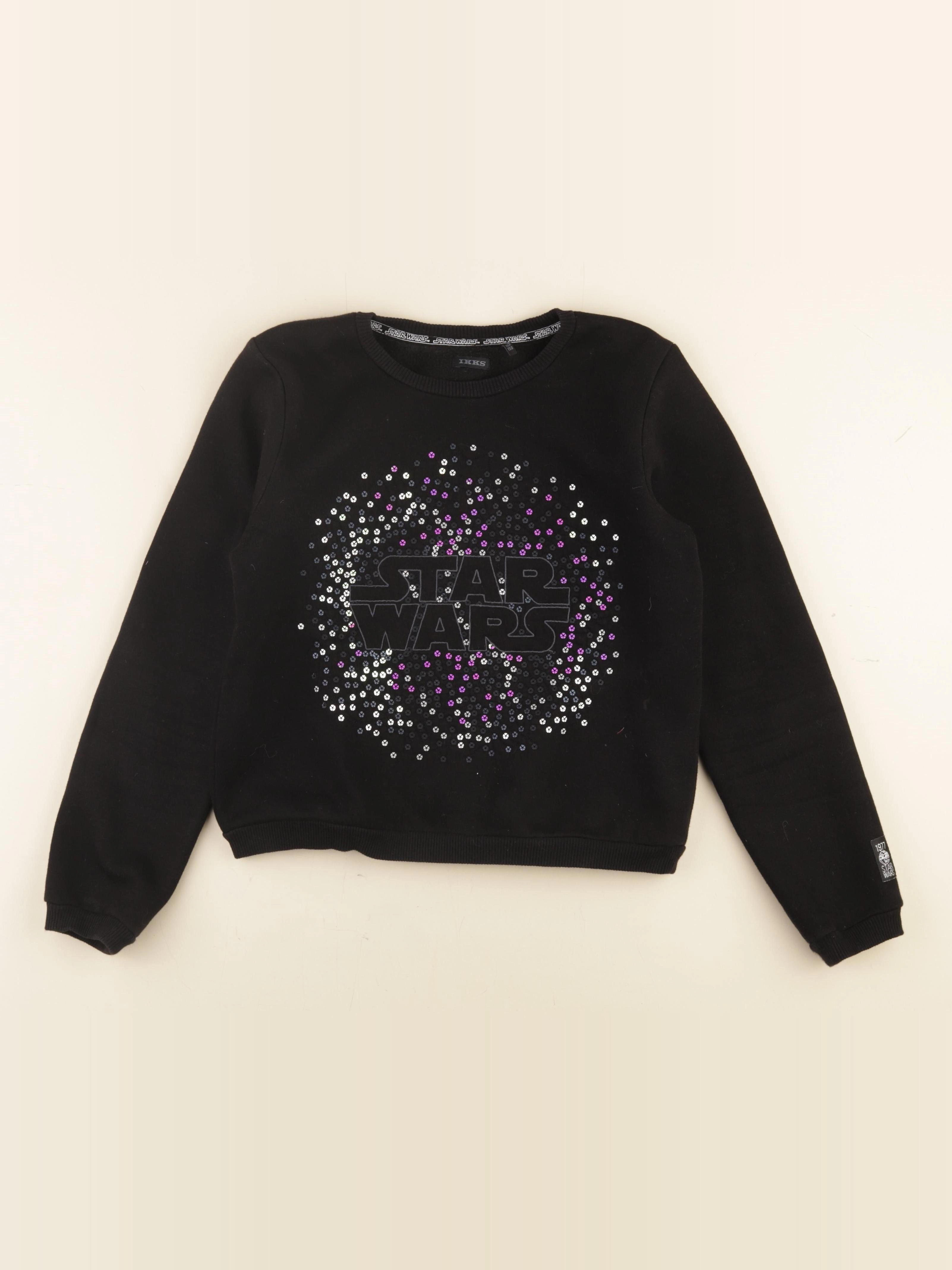 IKKS - pull noir - 12 ans