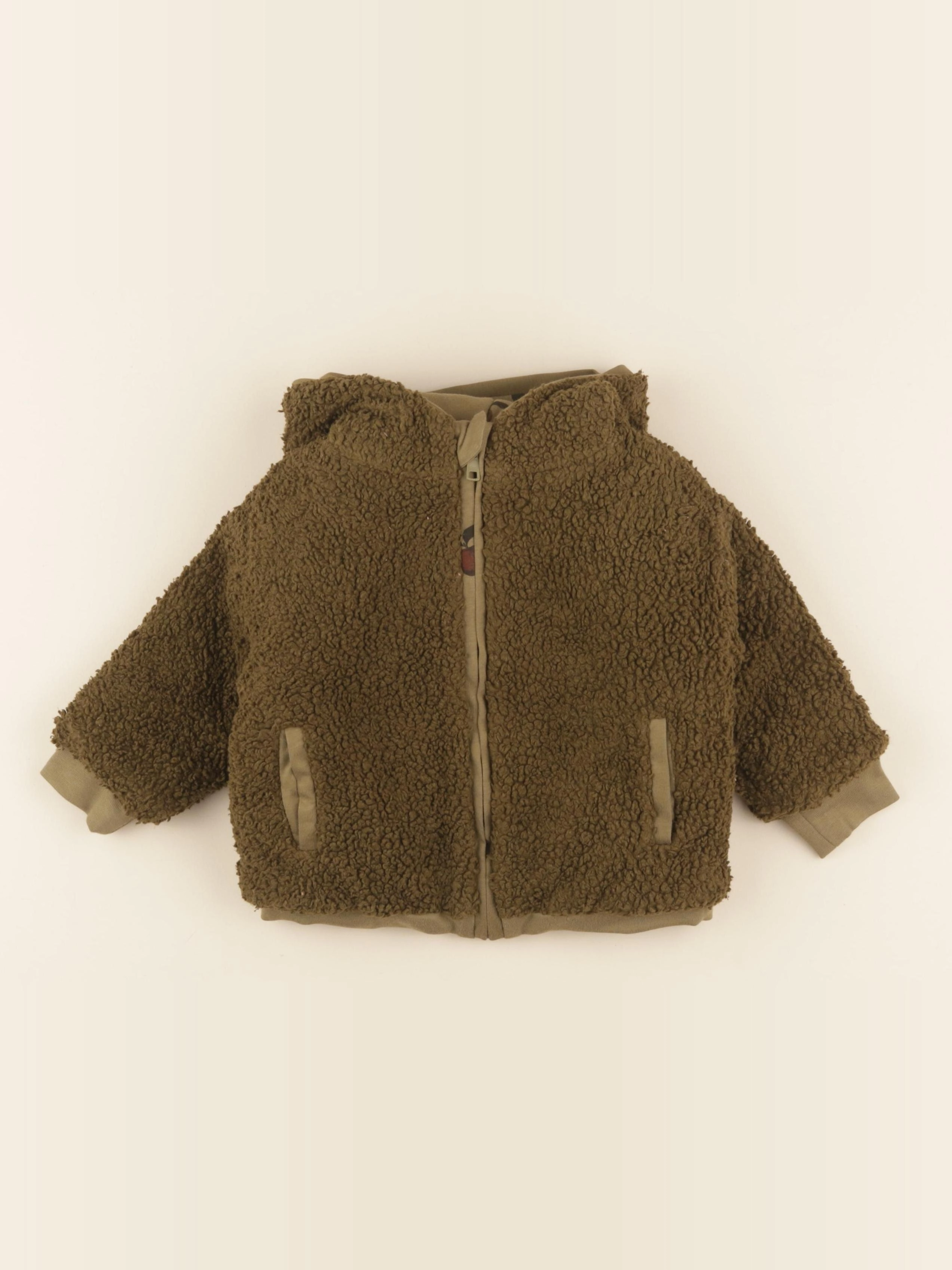 Studio Boheme - Manteau Nounours vert - 6 mois