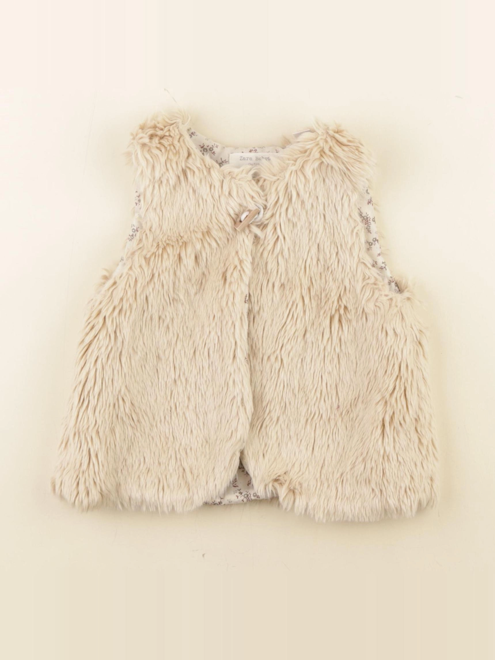 Zara - gilet beige - 2/3 ans