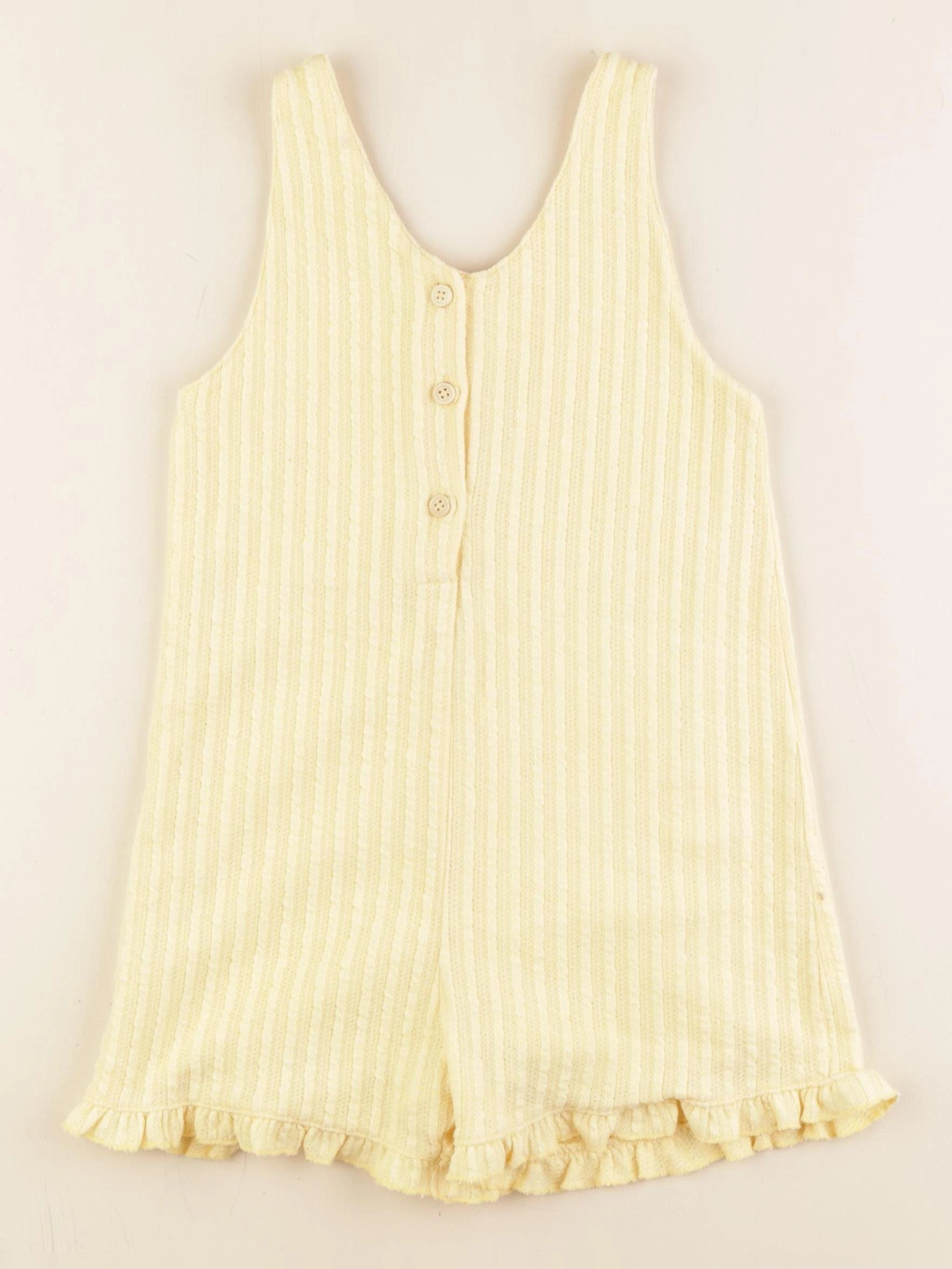 Zara - combinaison jaune - 3/4 ans