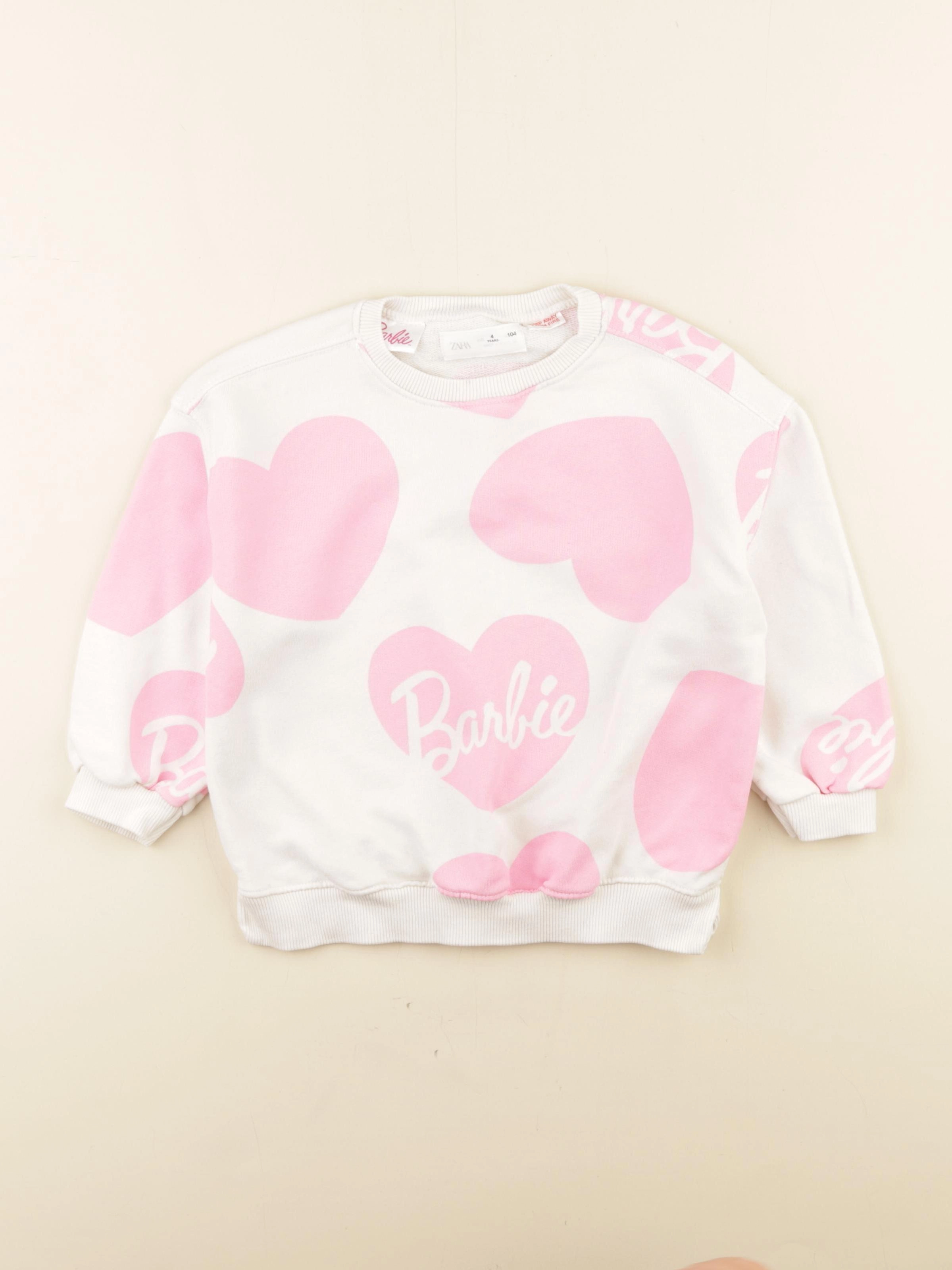 Zara - sweat rose - 4 ans