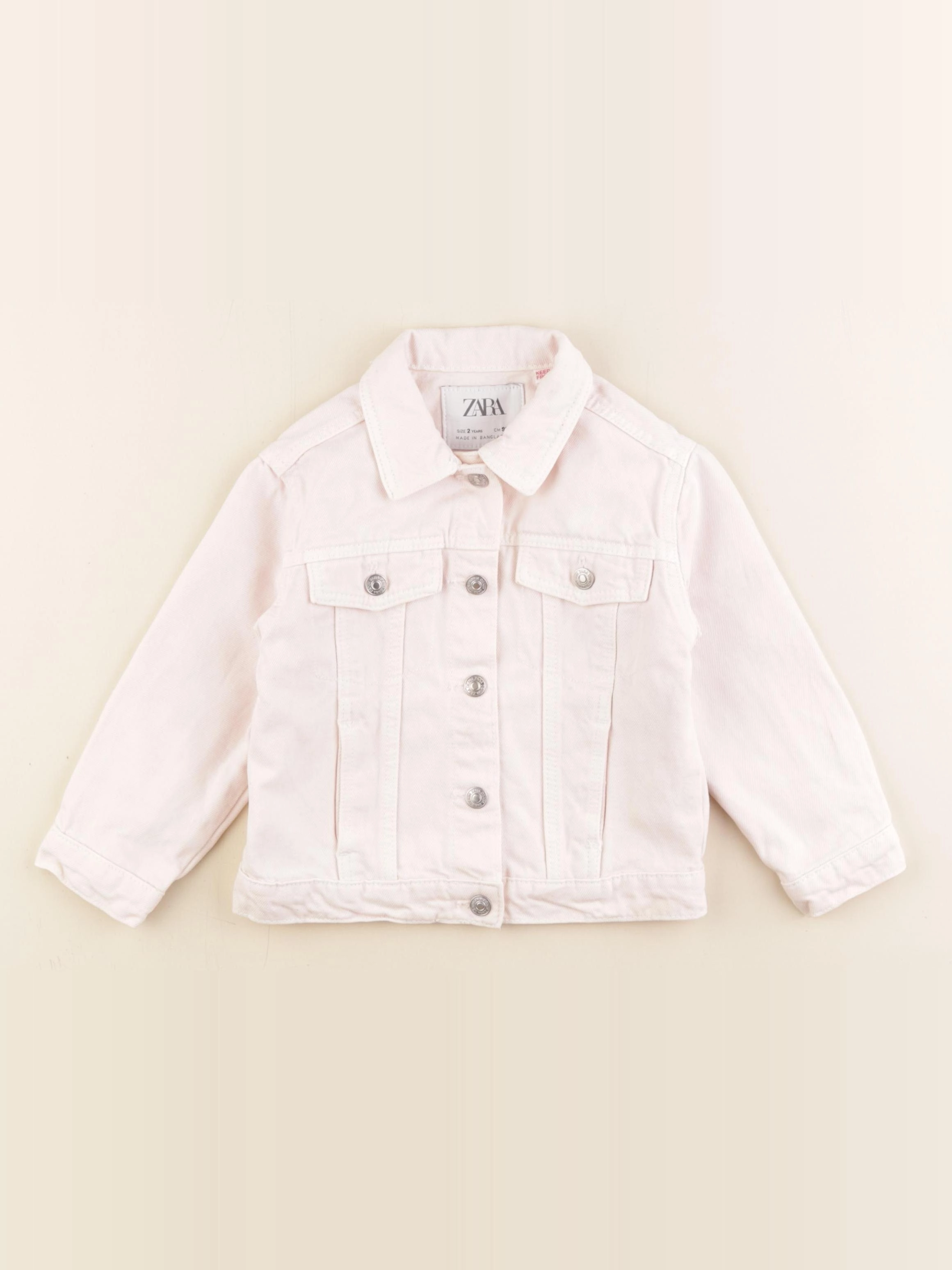 Zara - veste rose - 2 ans