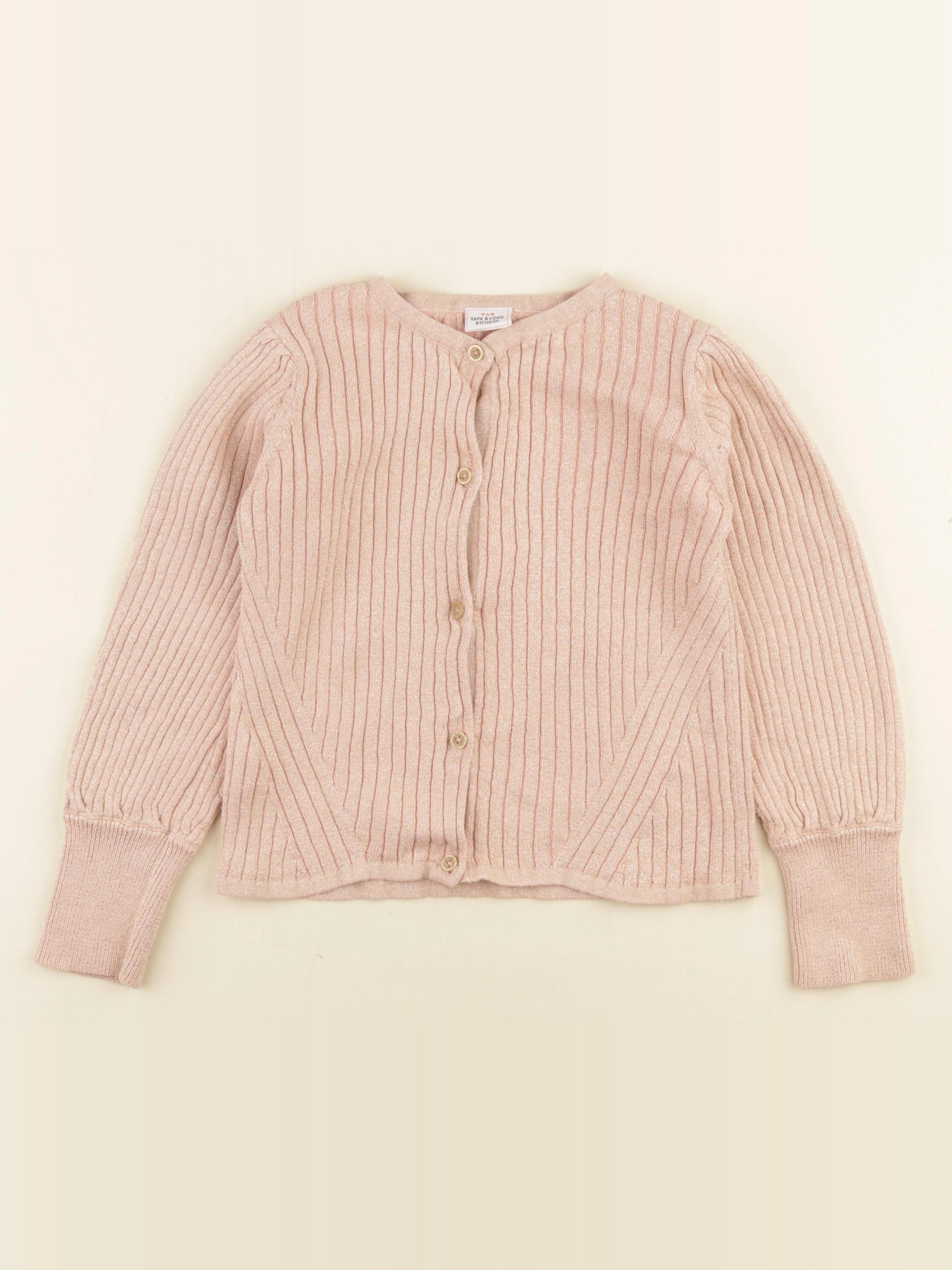 Tape à l'oeil - gilet or - 8 ans