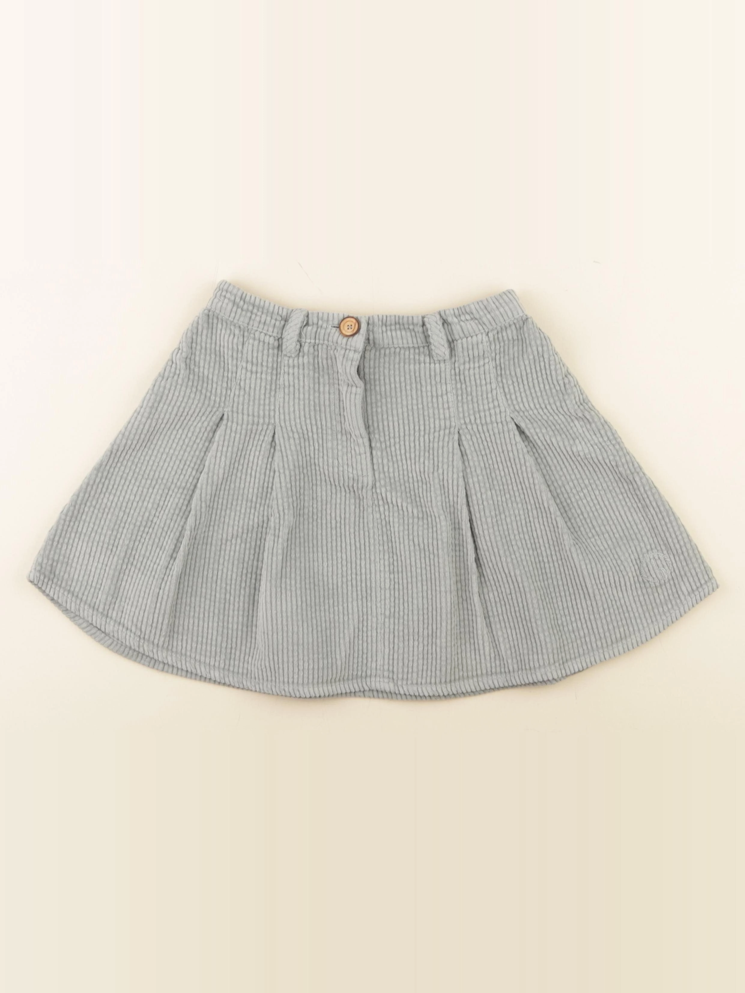 Buho - jupe gris, vert - 8 ans