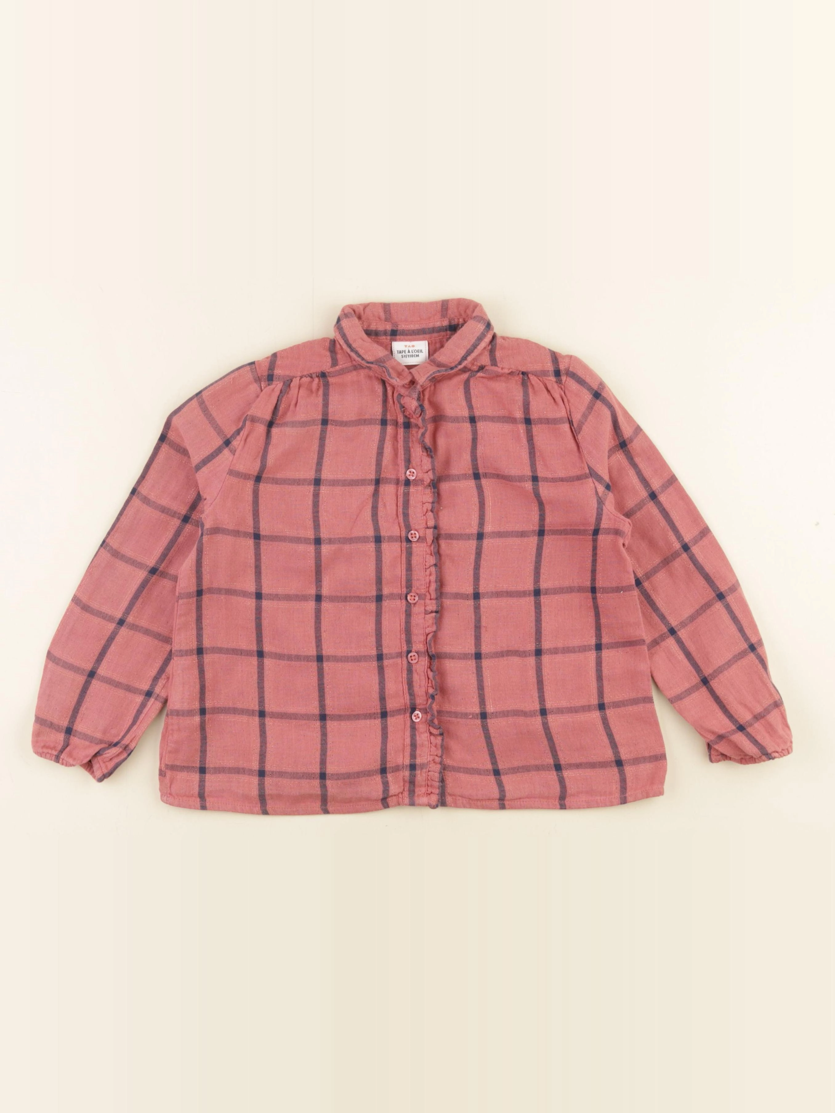 Tape à l'oeil - chemise rose - 5 ans