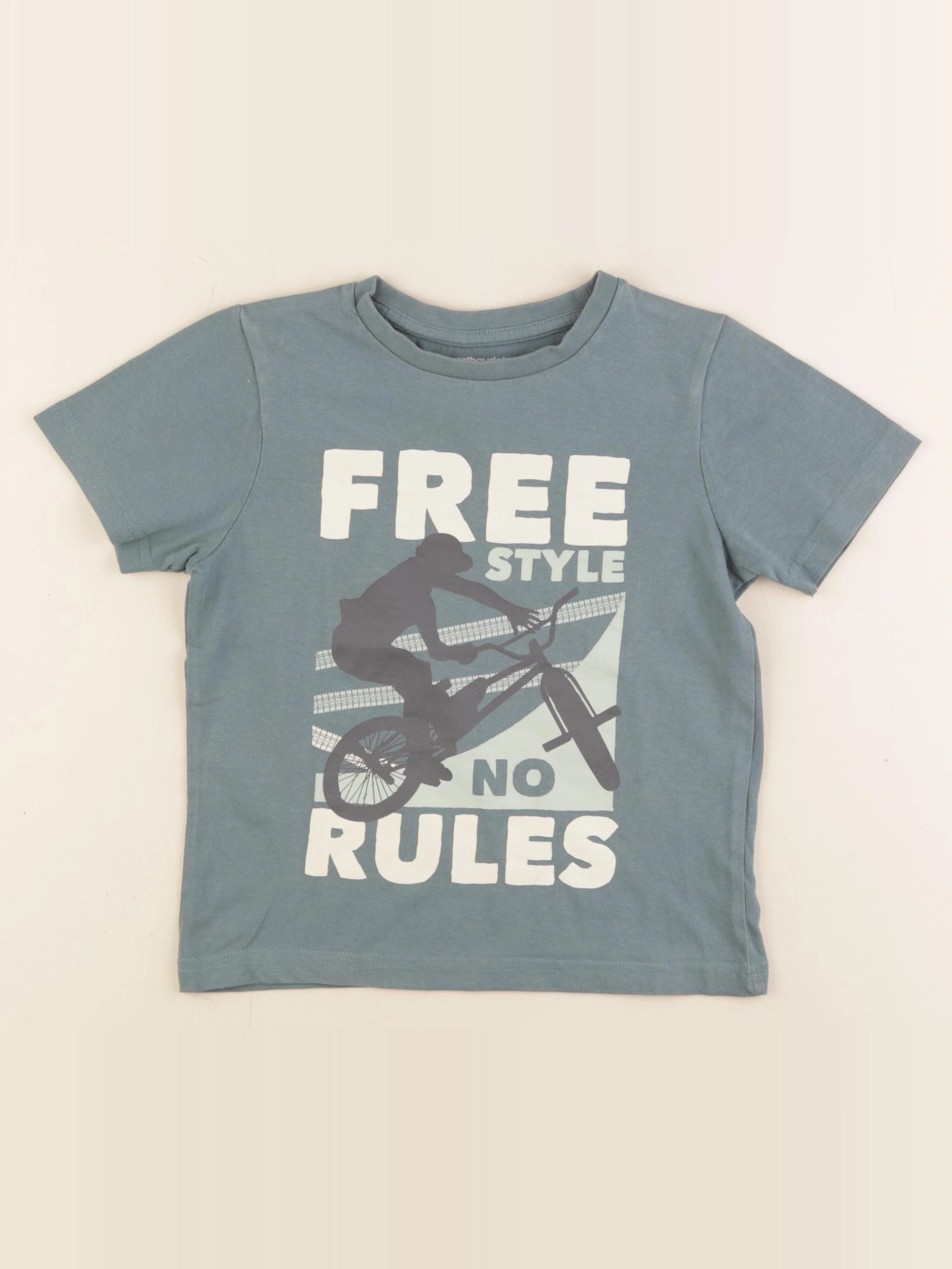 Vertbaudet - tee-shirt vert - 5 ans