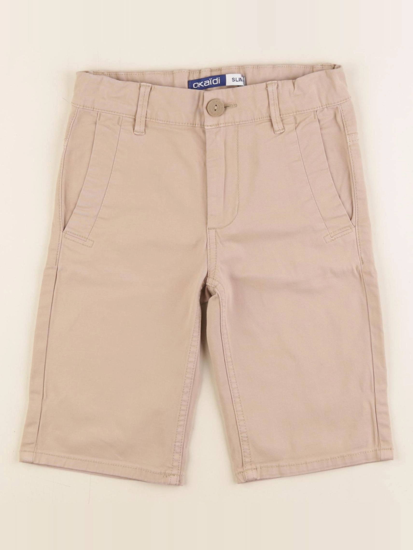 Okaidi - short beige - 9 ans
