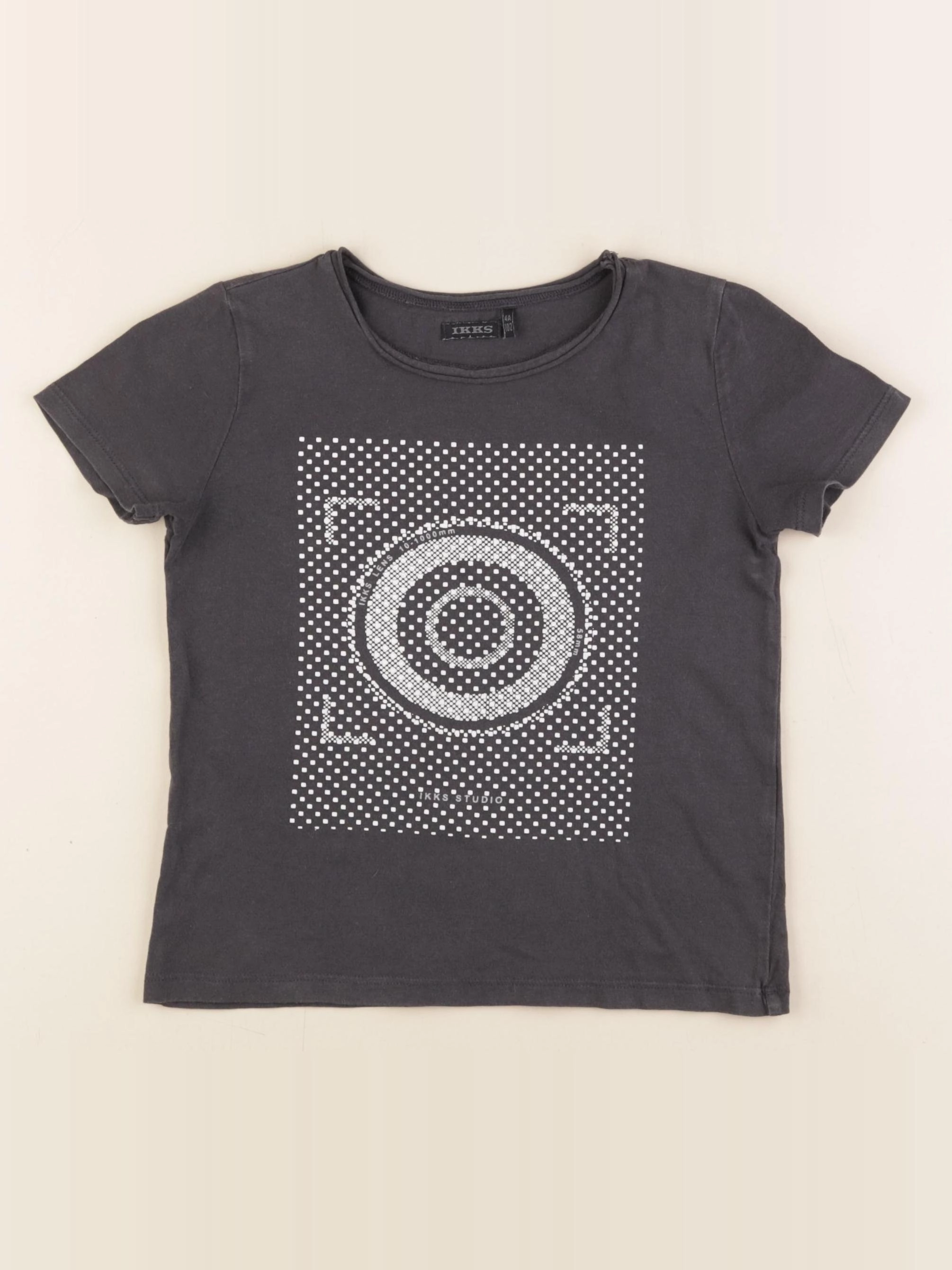 IKKS - tee-shirt gris - 4 ans