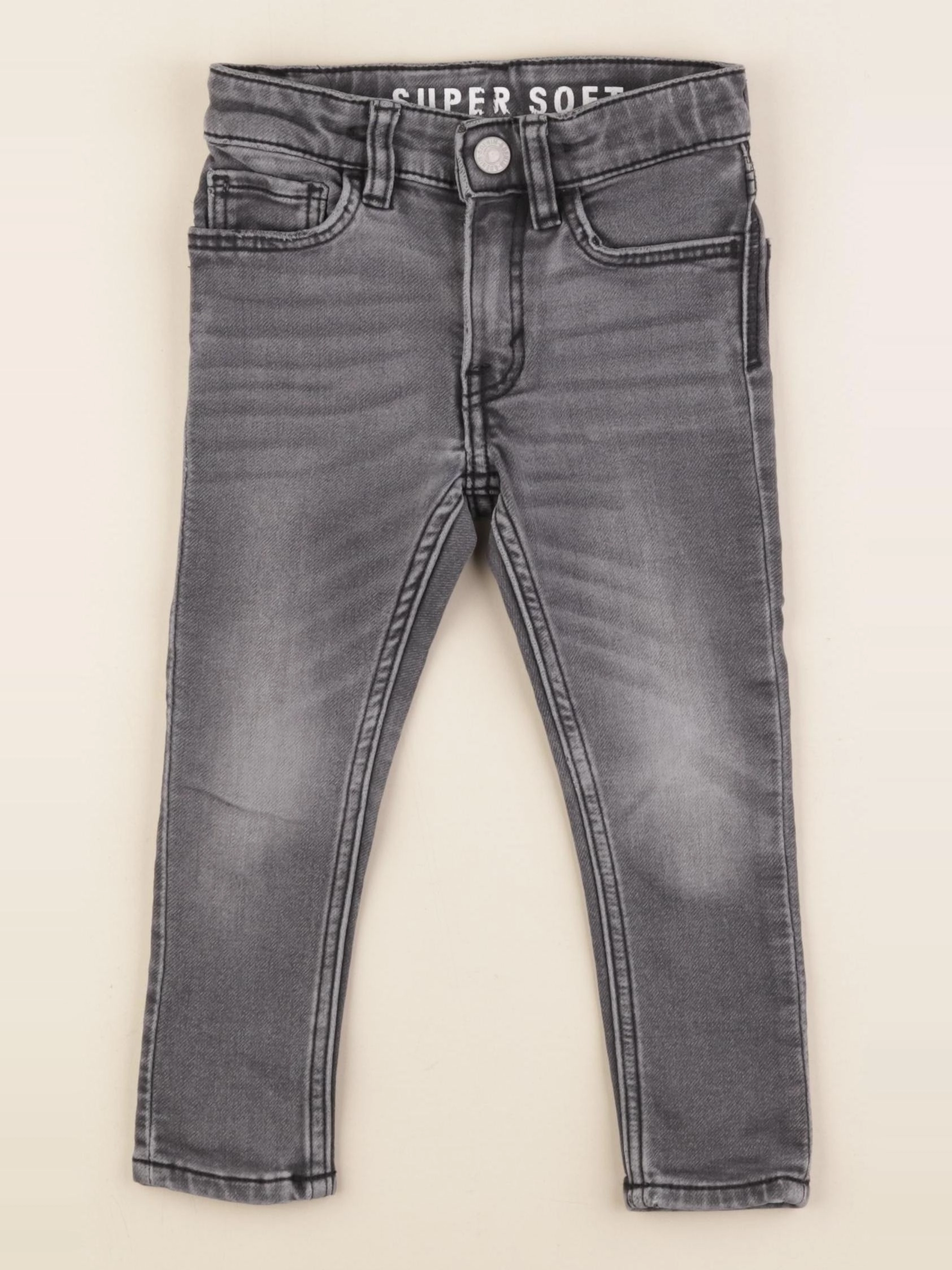 H&M - jean noir - 2/3 ans