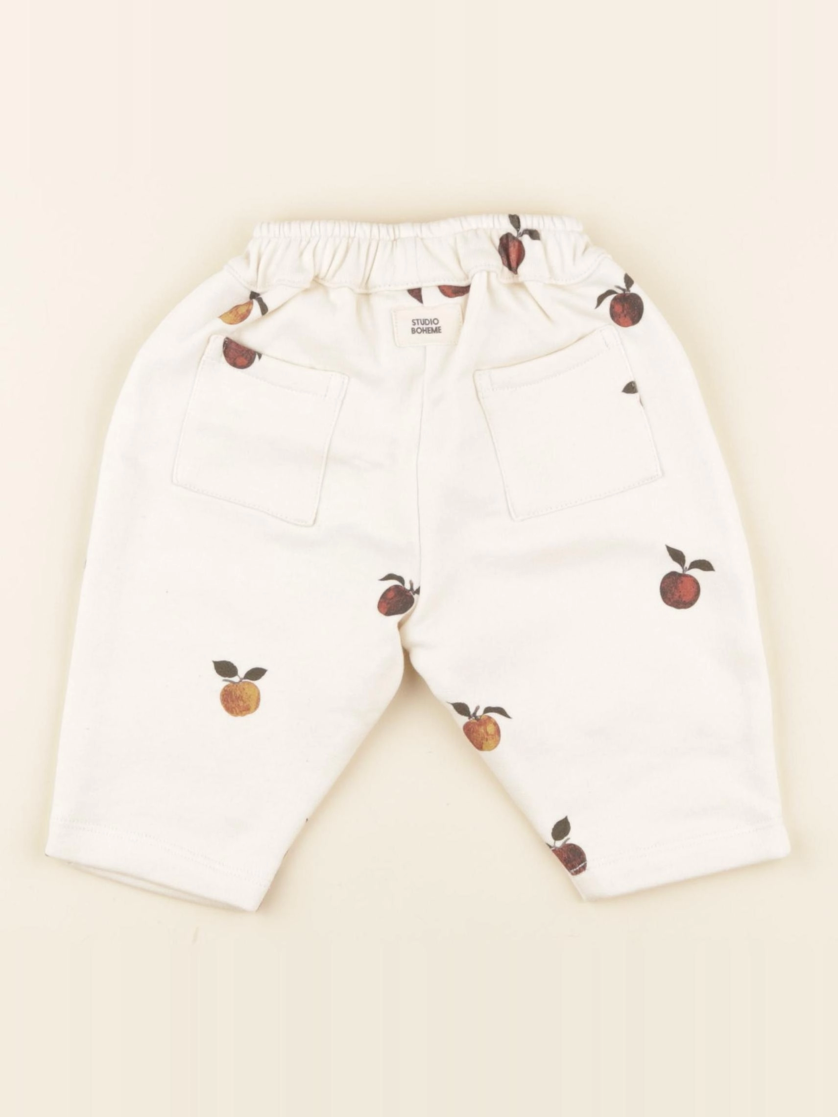 Studio Boheme - Pantalon Carrot Pommes beige - 6 mois