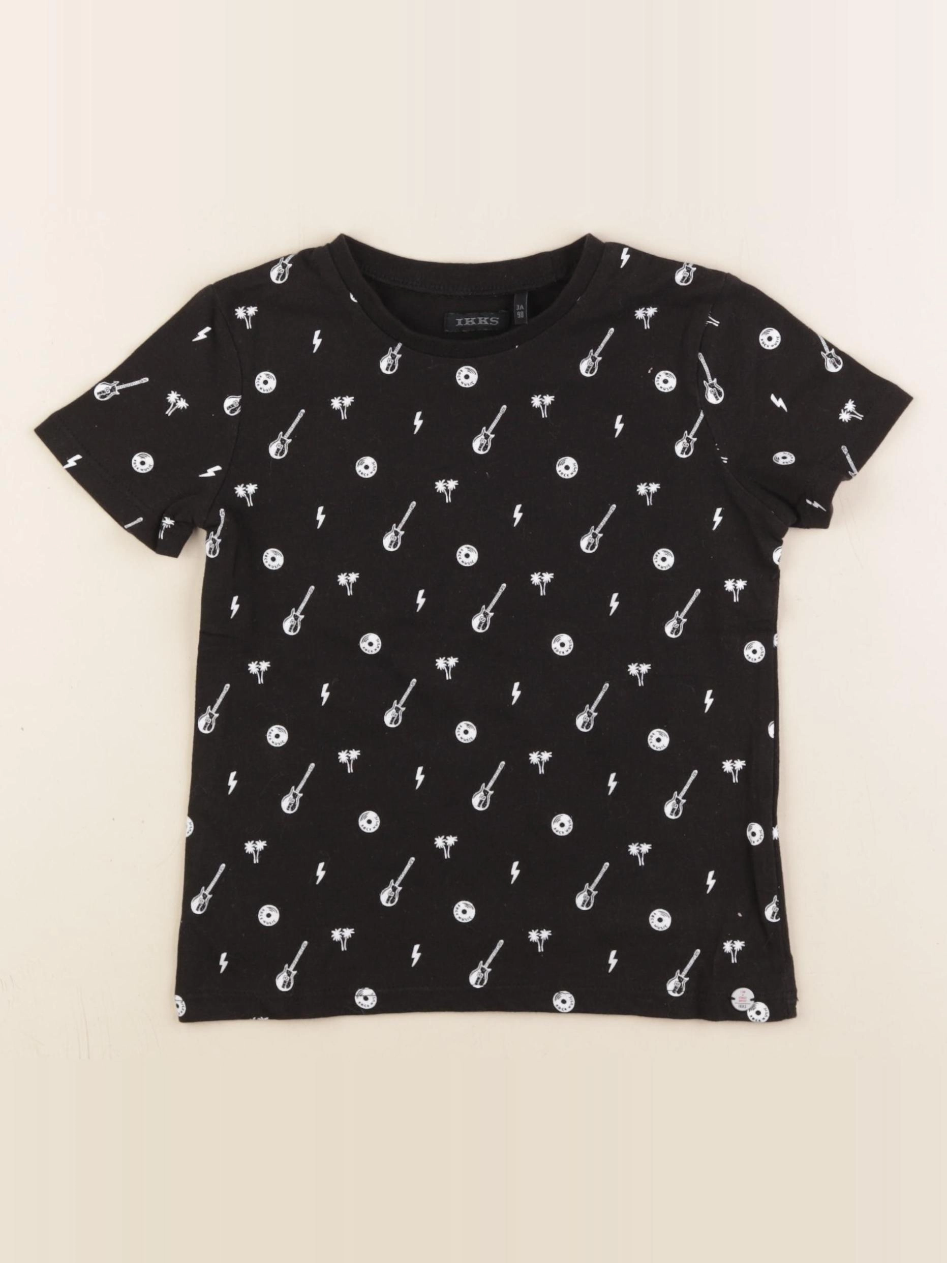 IKKS - tee-shirt noir - 3 ans