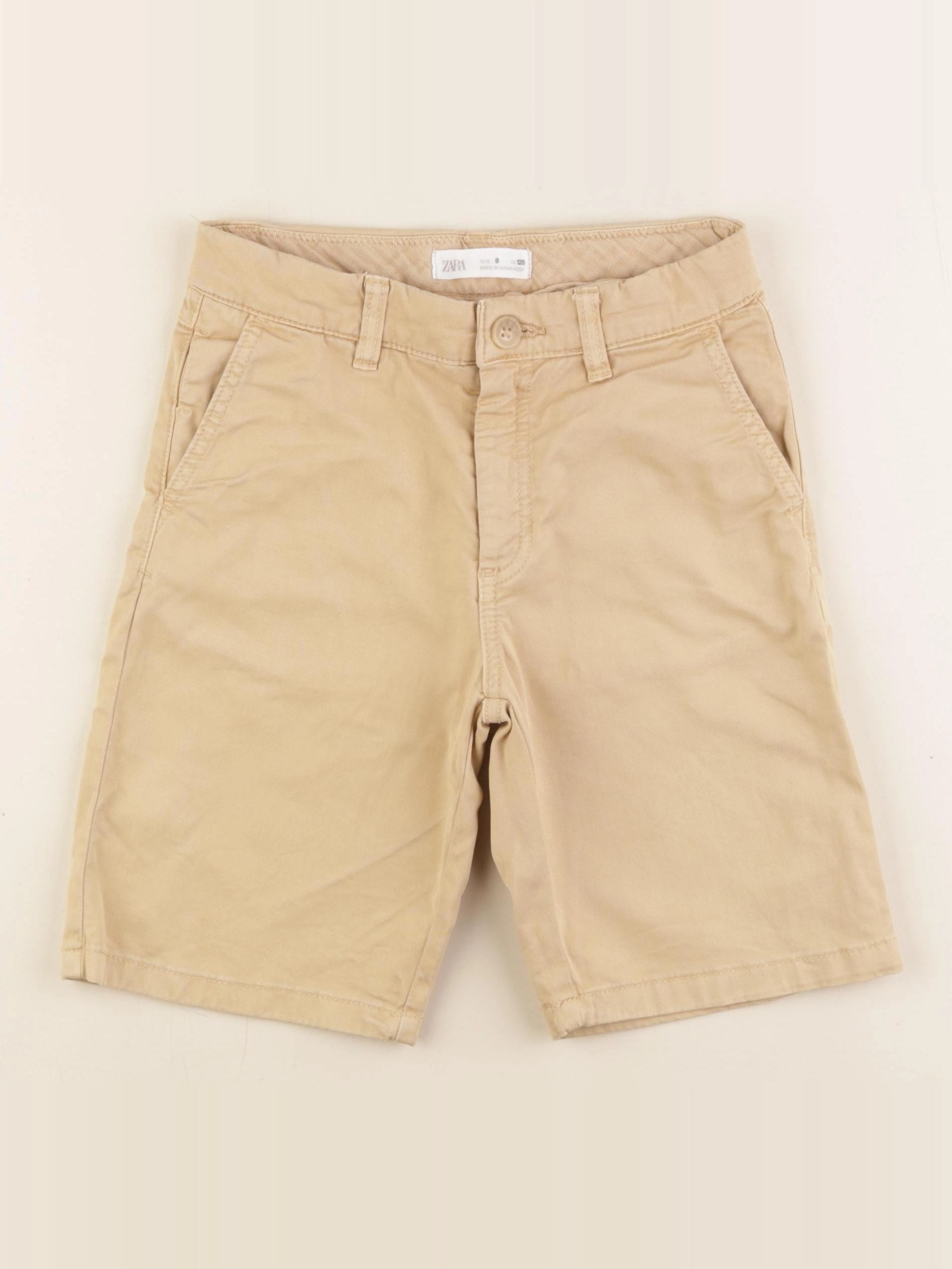 Zara - short marron - 8 ans
