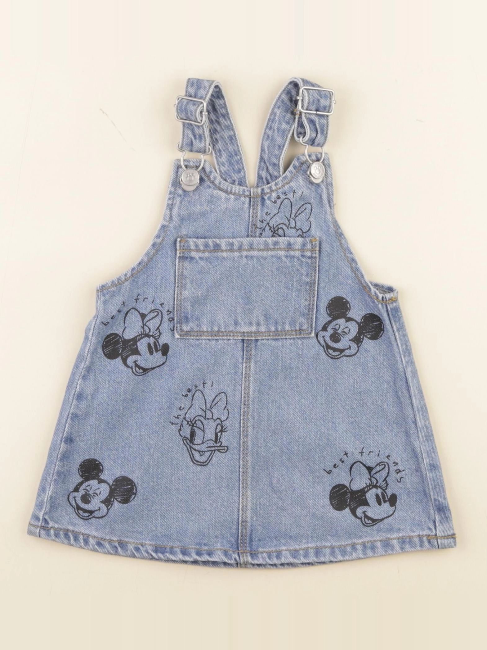 Zara - robe bleu - 9/12 mois