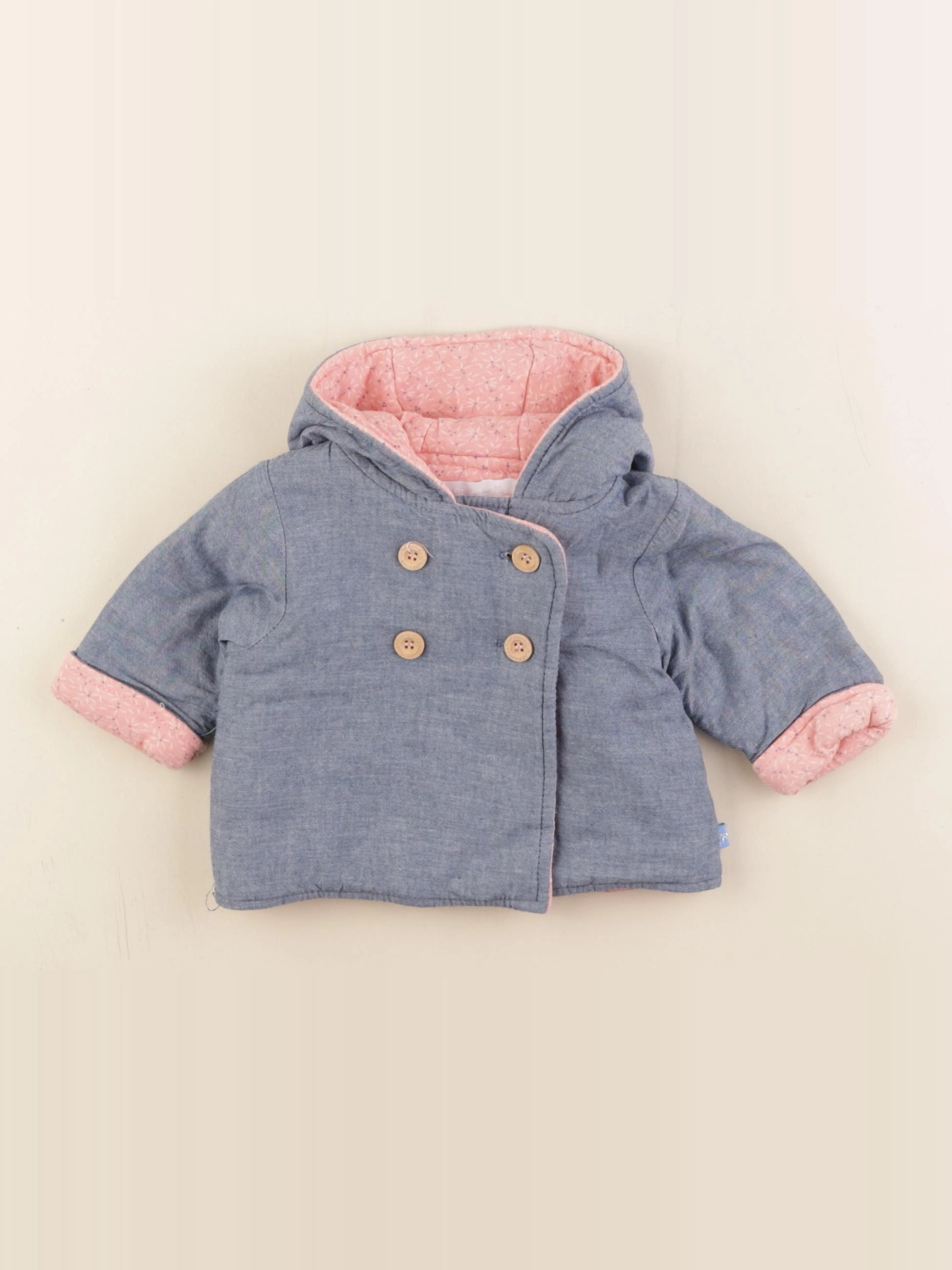 Cadet Rousselle - veste bleu - 3 mois