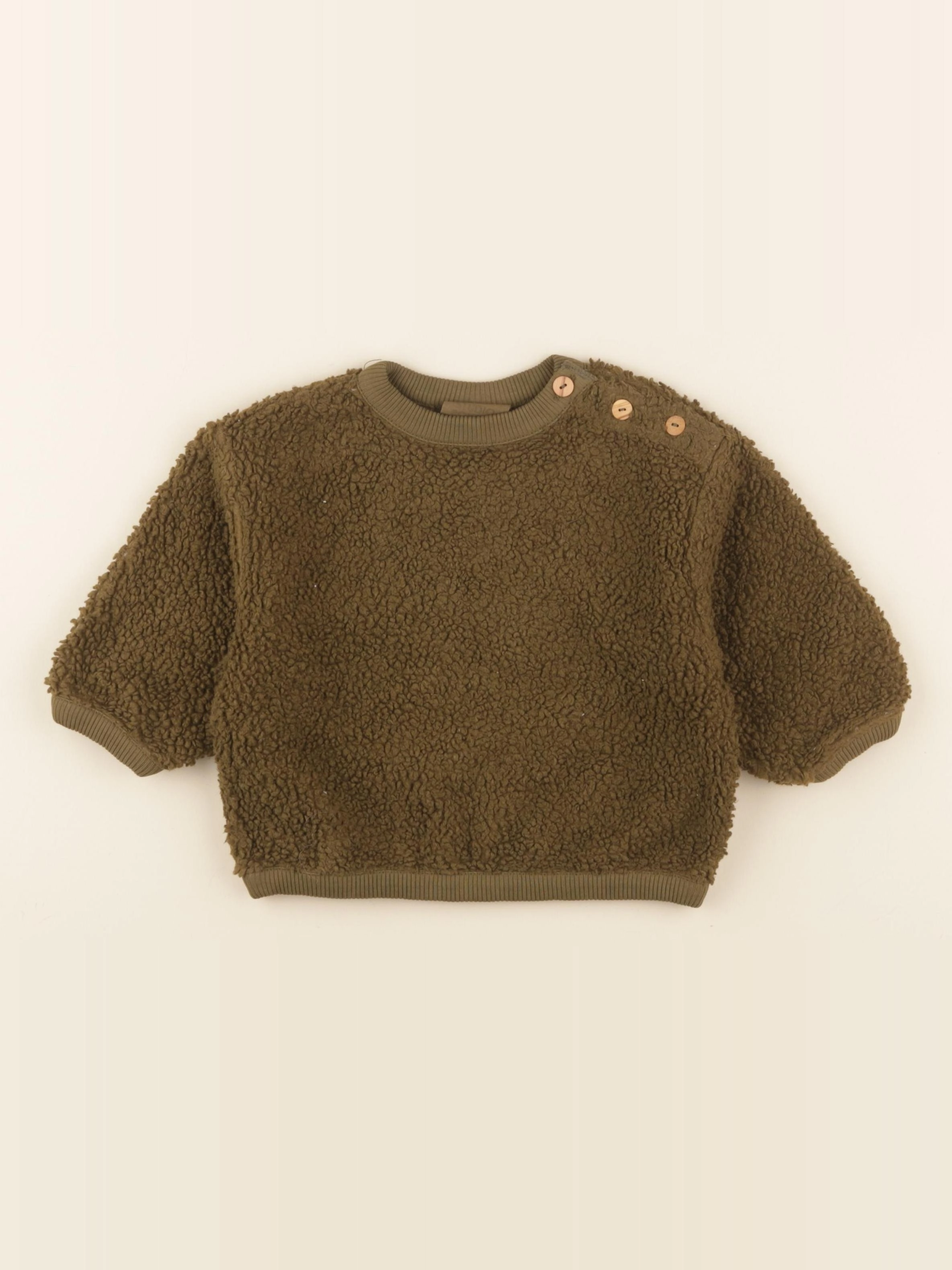 Studio Boheme - Sweat Ours vert - 12 mois