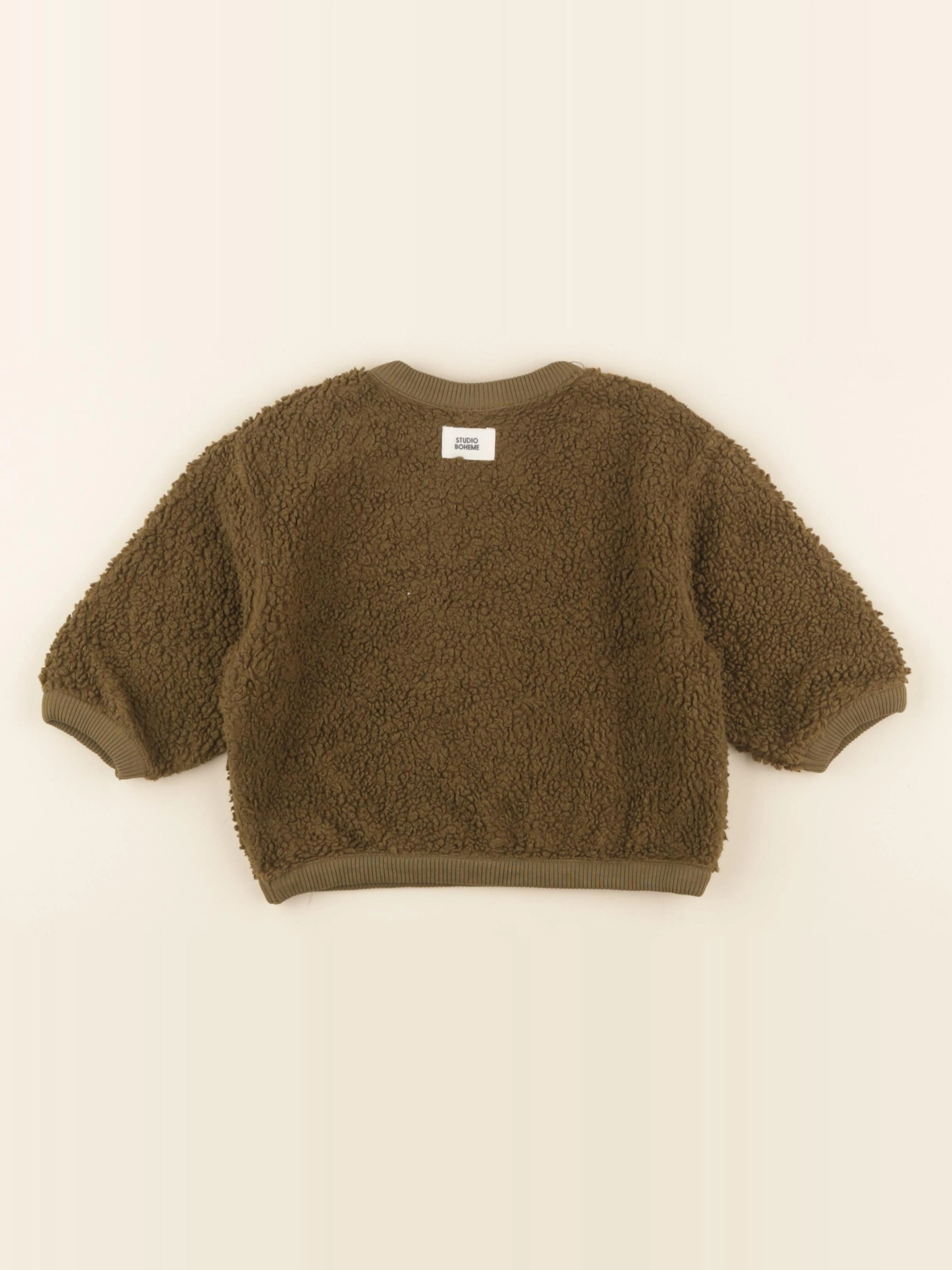 Studio Boheme - Sweat Ours vert - 12 mois