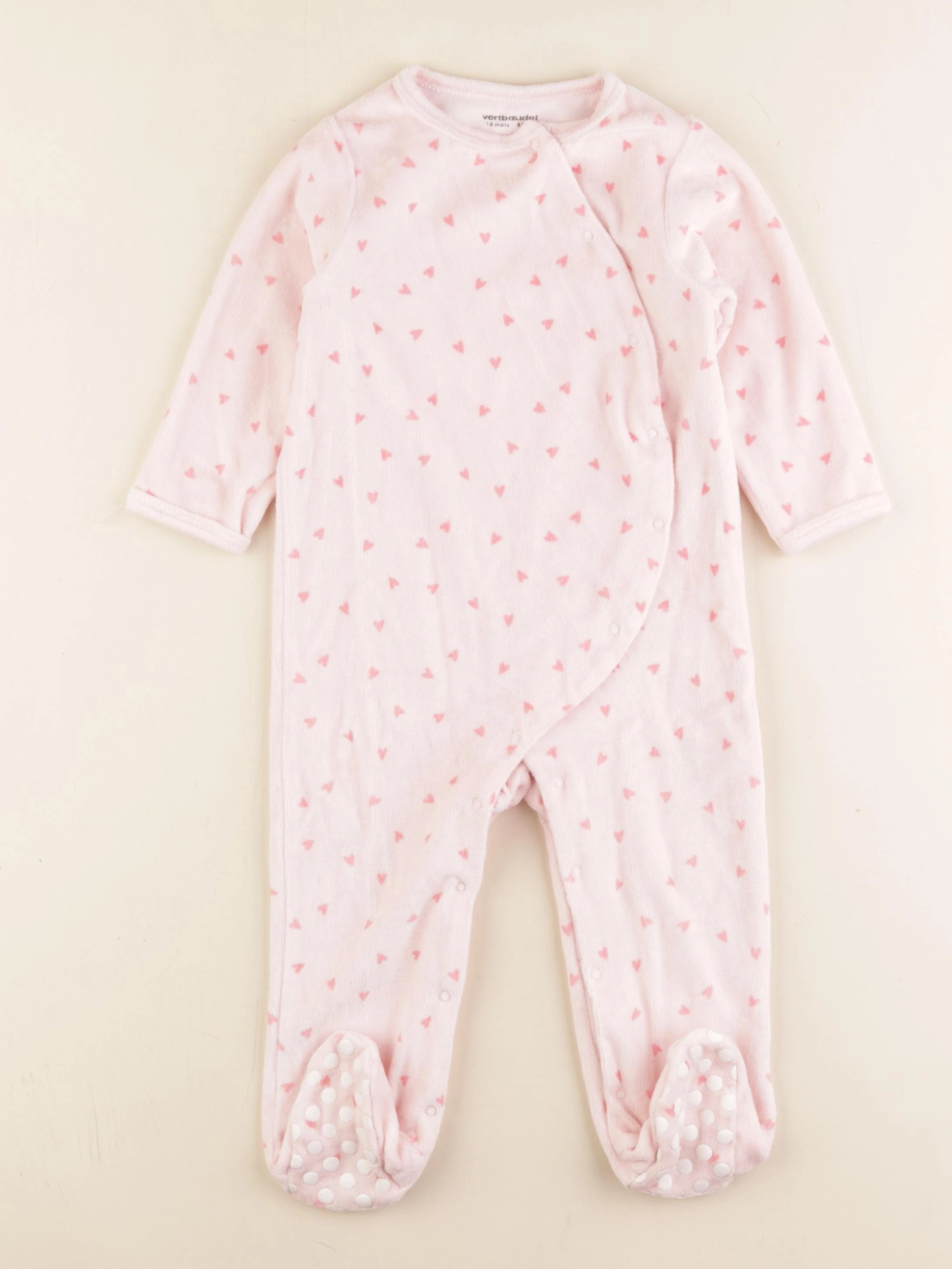 Zara - pyjama coton rose - 18 mois