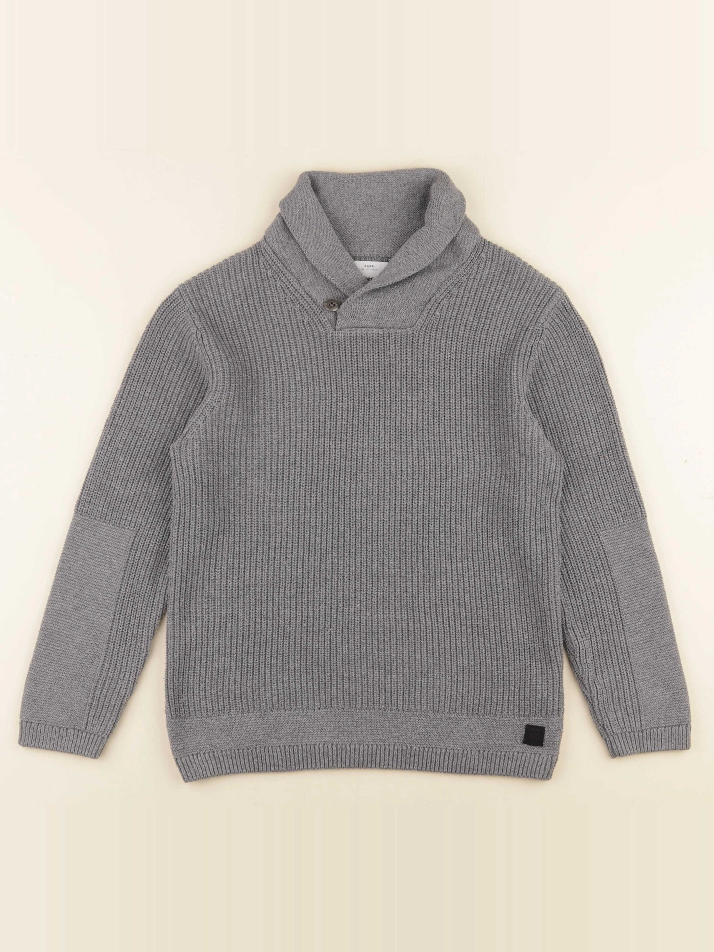 Zara - pull gris - 10 ans