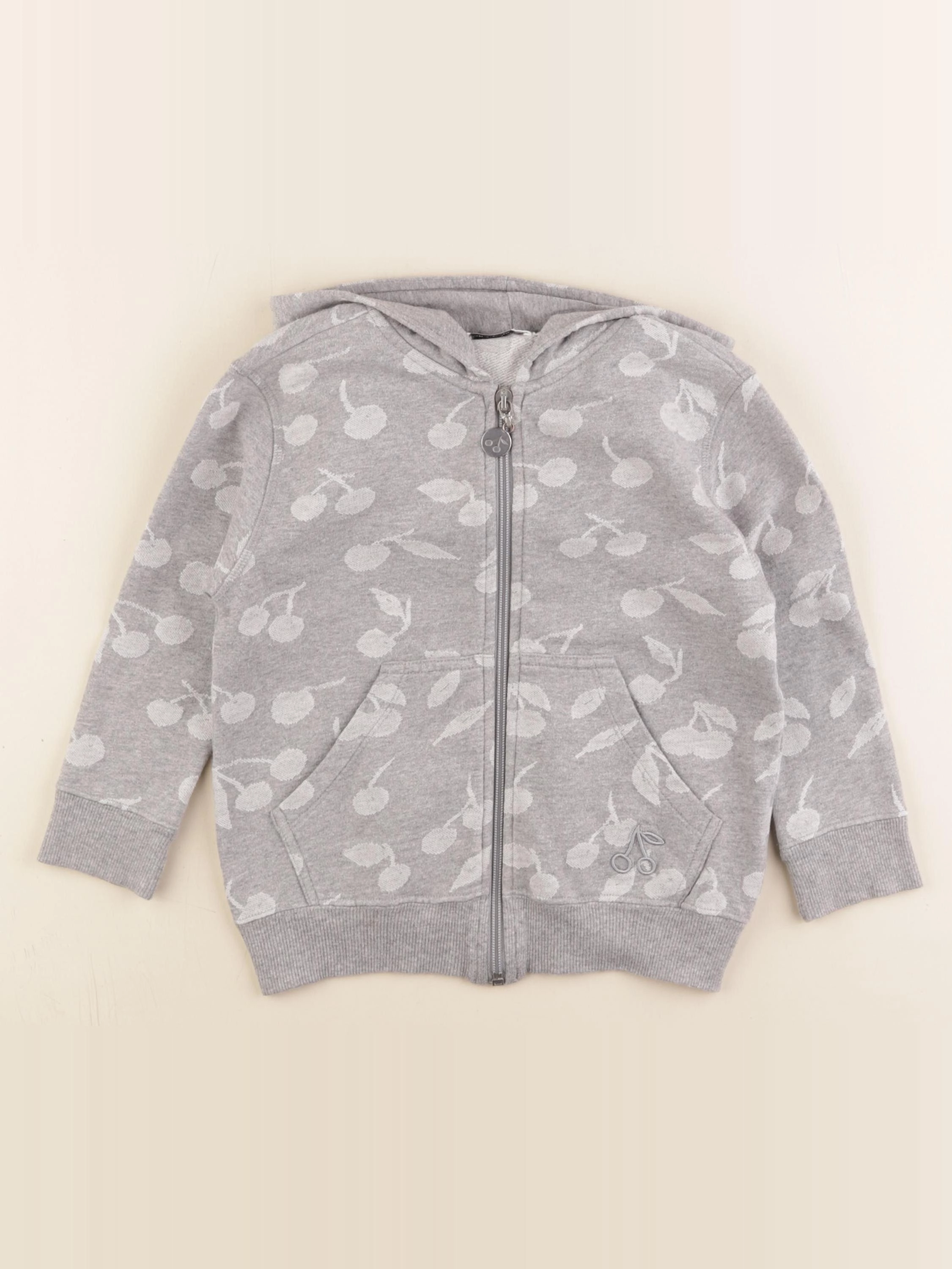 Bonpoint - sweat gris - 4 ans