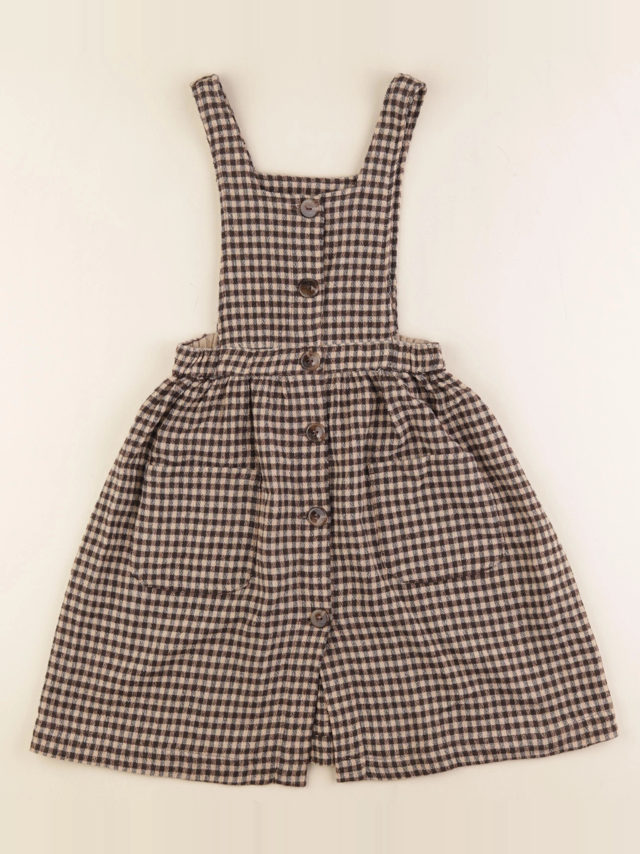 Zara - robe marron - 8 ans