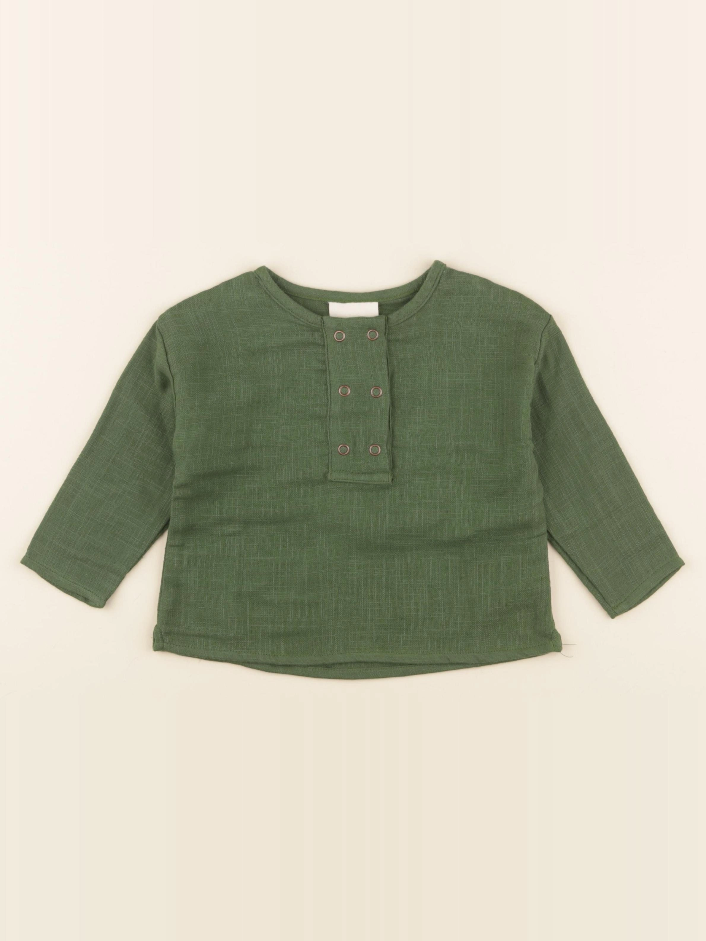 Studio Boheme - Chemise Romeo vert - 8 ans
