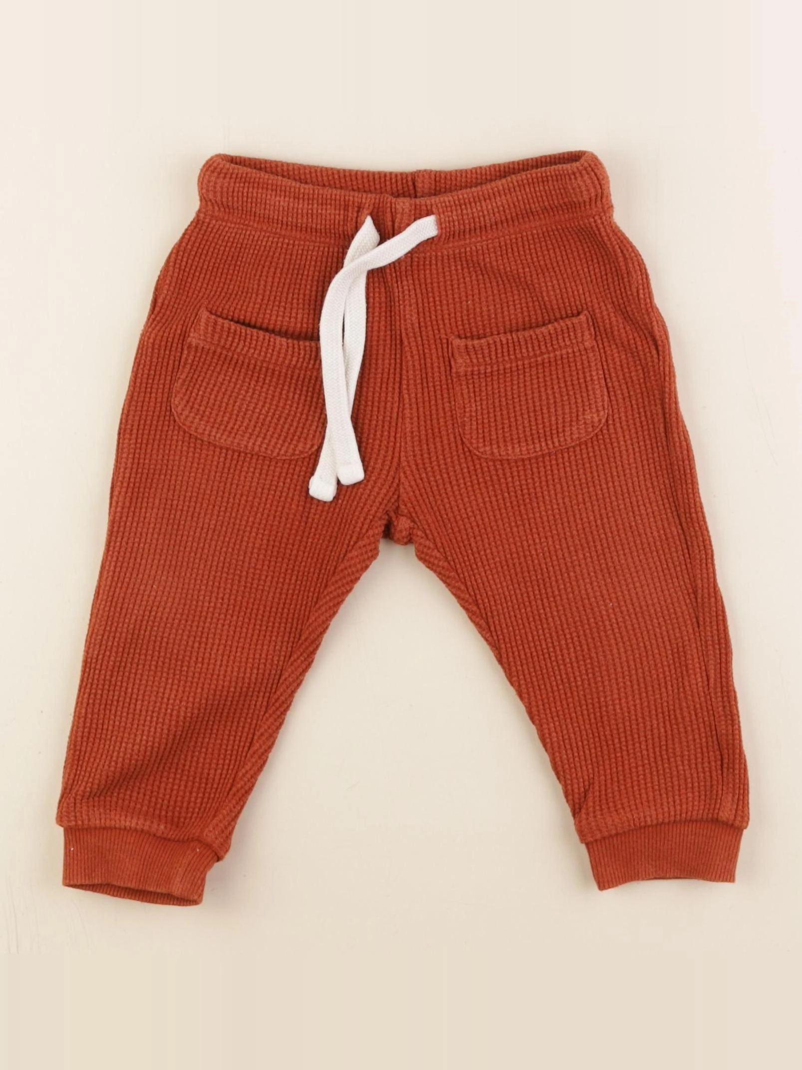 Boutchou - pantalon orange - 9 mois