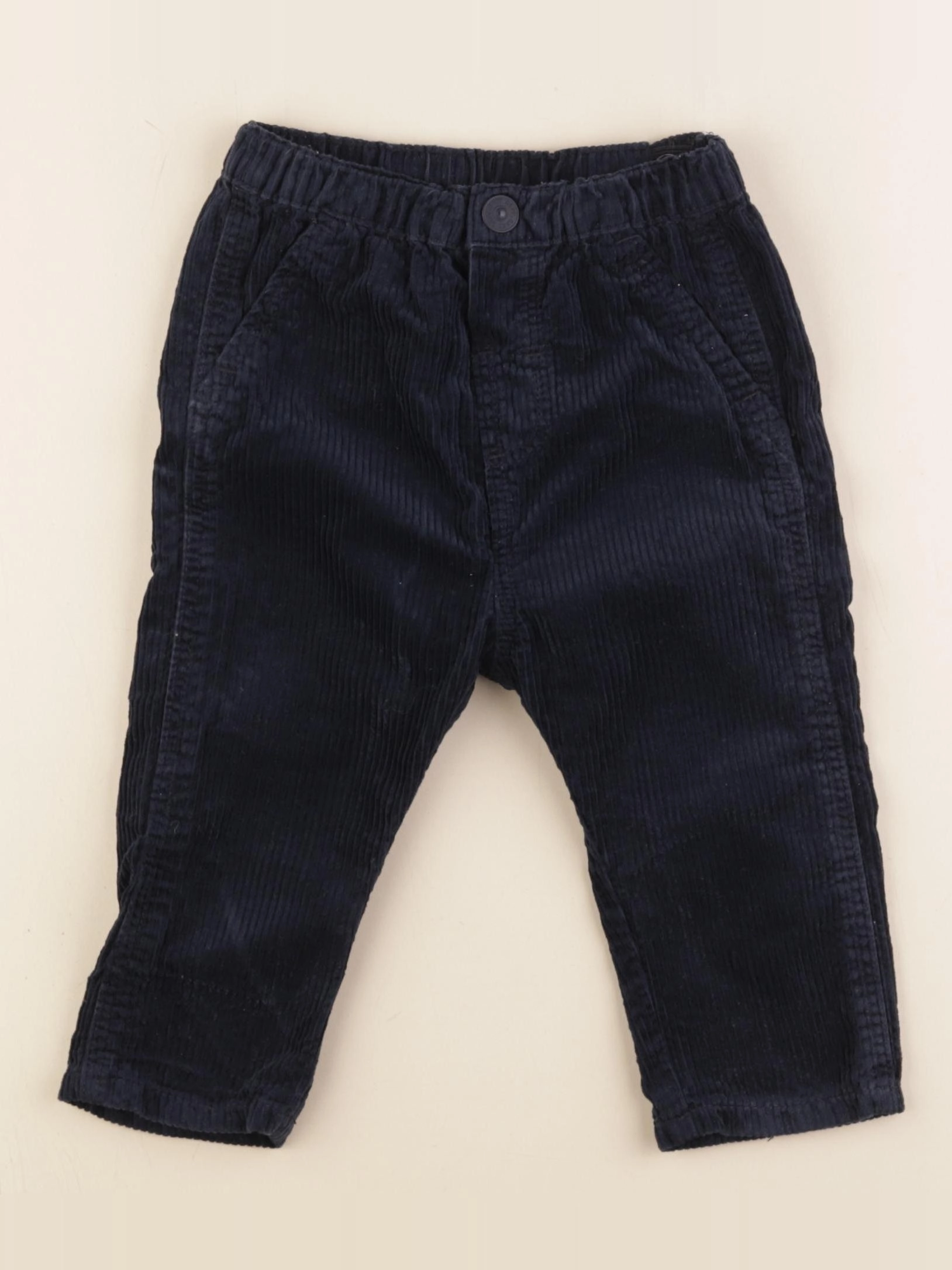 H&M - pantalon bleu - 18 mois