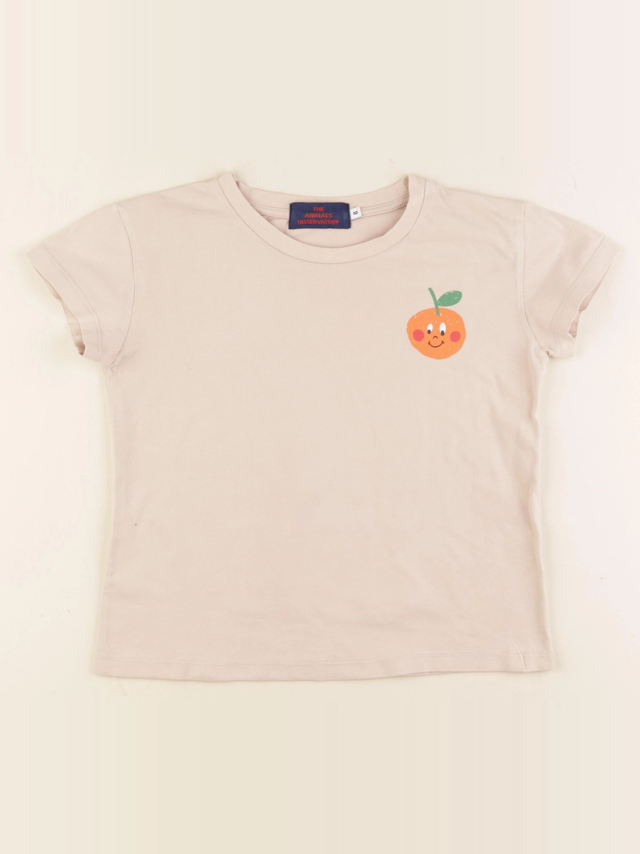 The animals observatory - tee-shirt beige - 8 ans