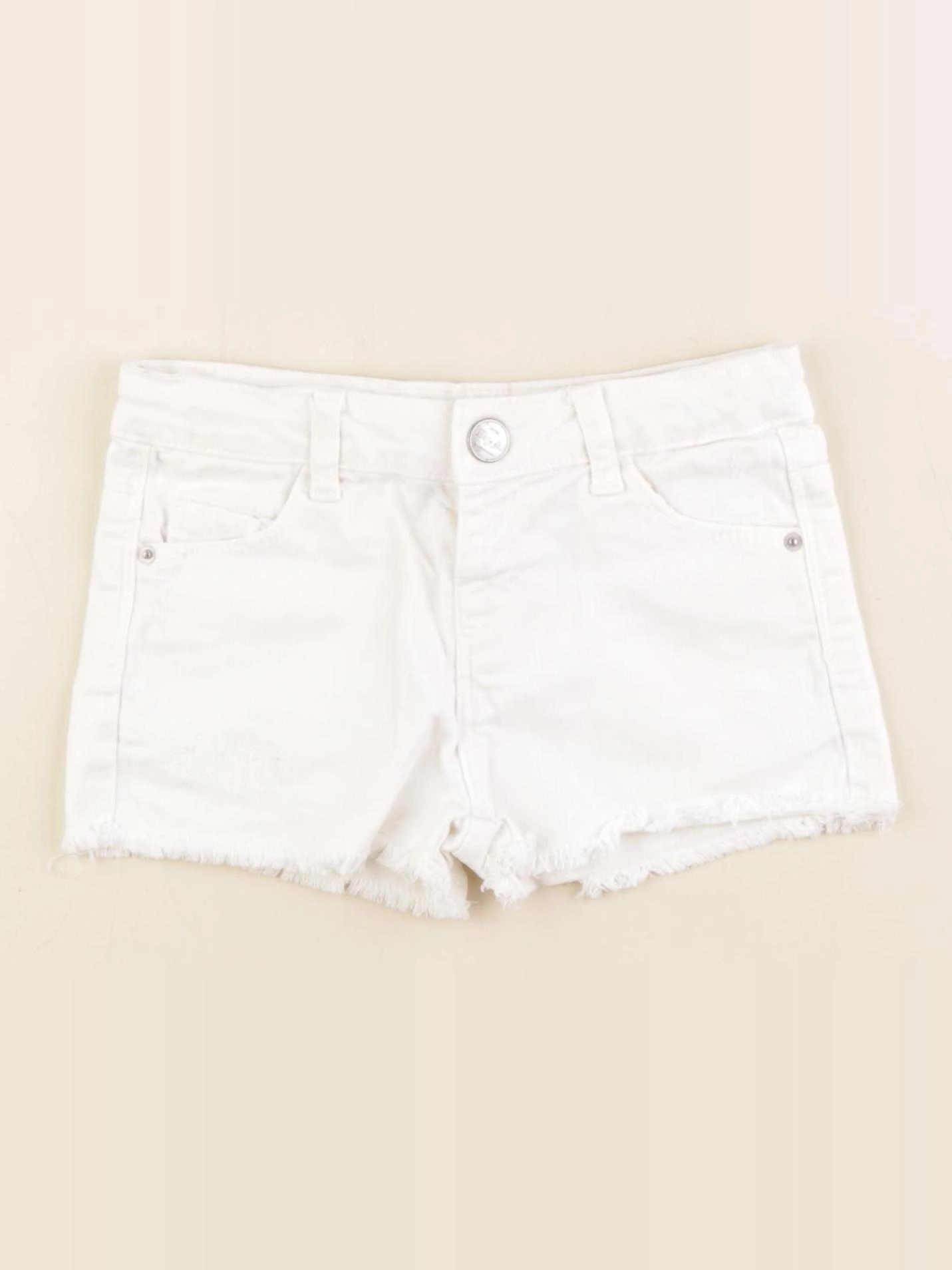 Zara - short blanc - 2/3 ans