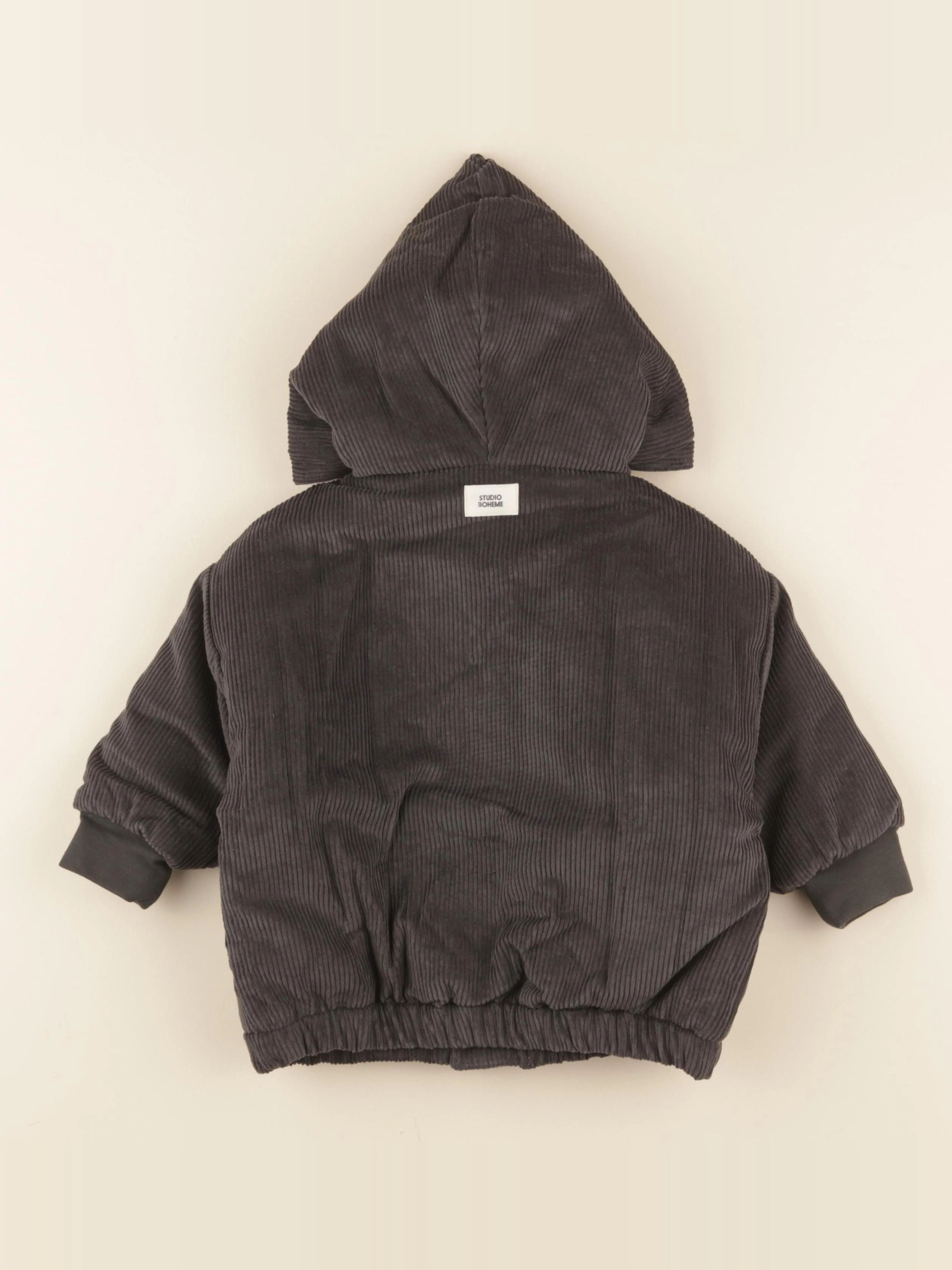 Studio Boheme - Manteau Frio Corderoy gris - 12 mois