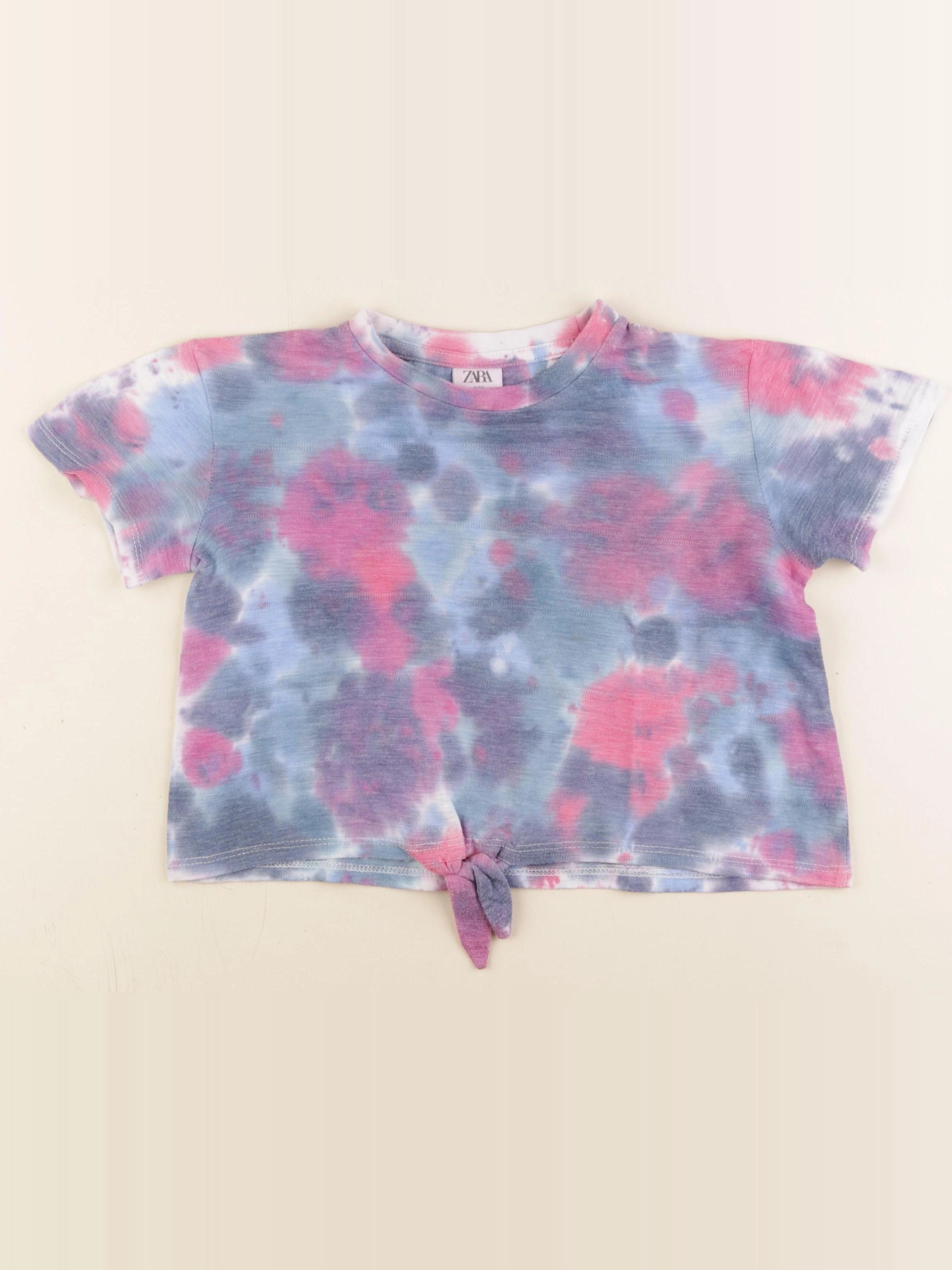 Zara - tee-shirt bleu - 8 ans