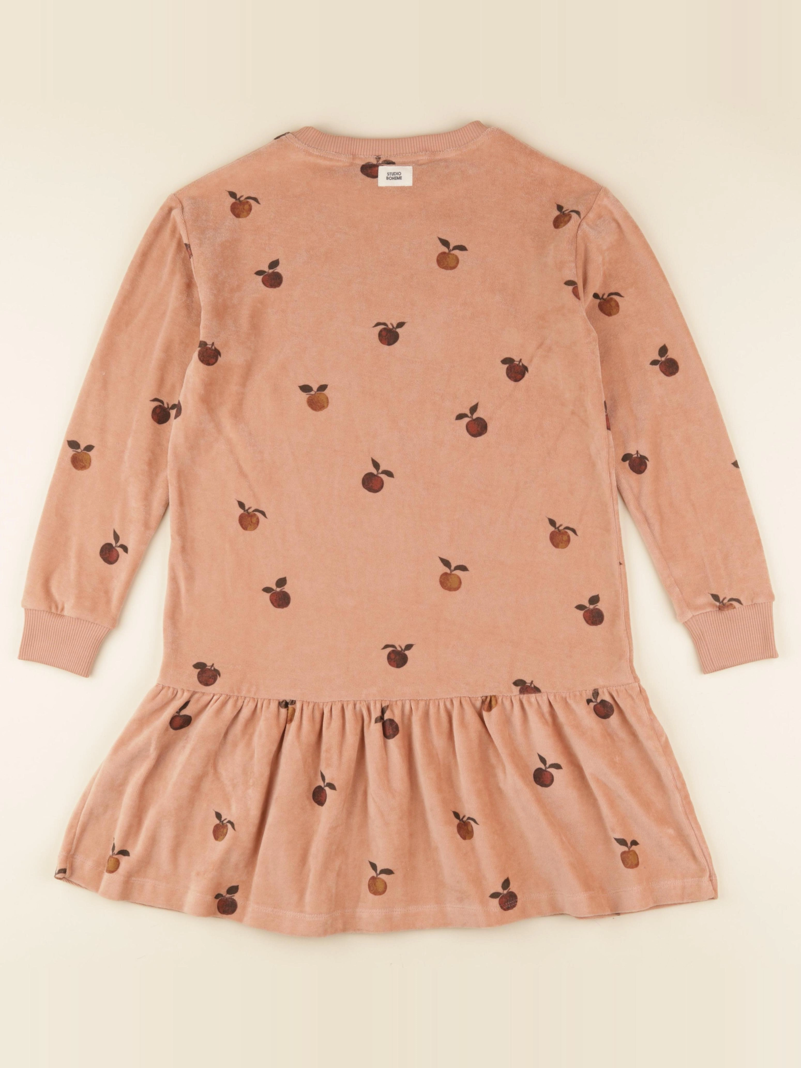 Studio Boheme - Robe Chicas Velvet rose - 10 ans