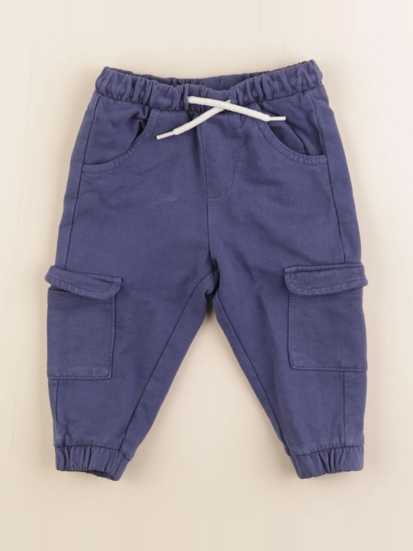 Vertbaudet - jogging bleu - 12 mois