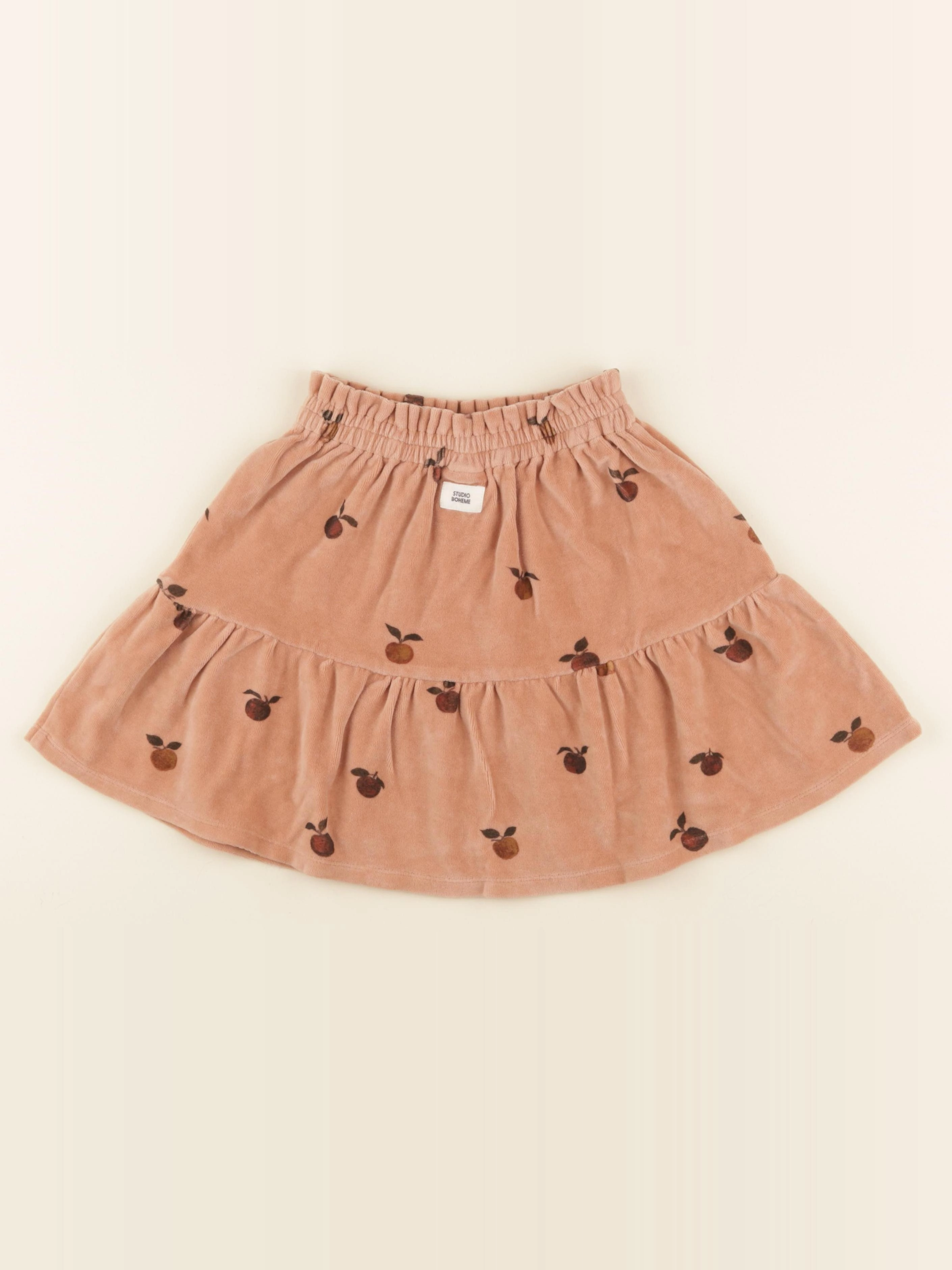 Studio Boheme - Jupe Samba Velvet rose - 8 ans