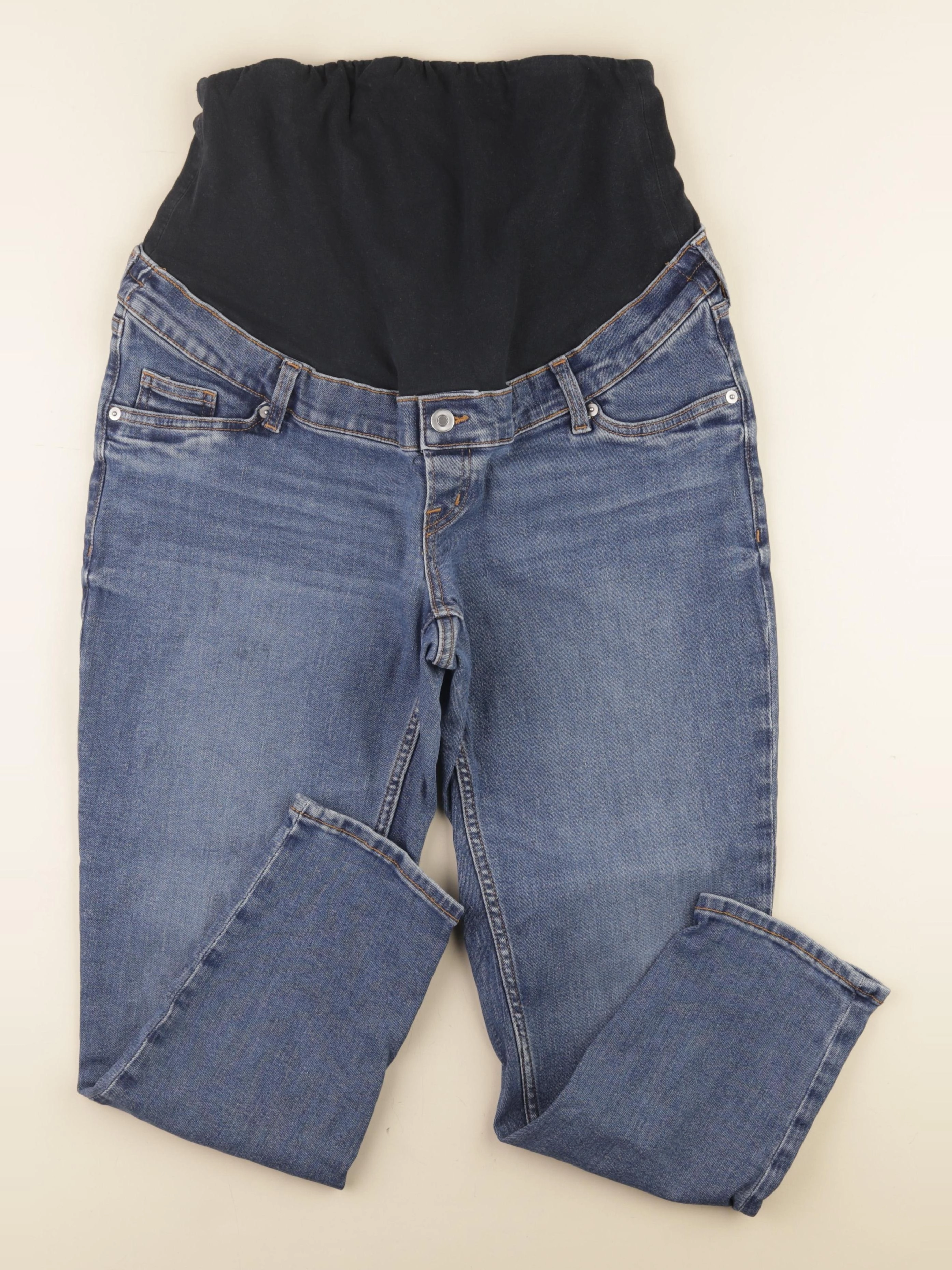 H&M - jean grossesse bleu - 44 à 46