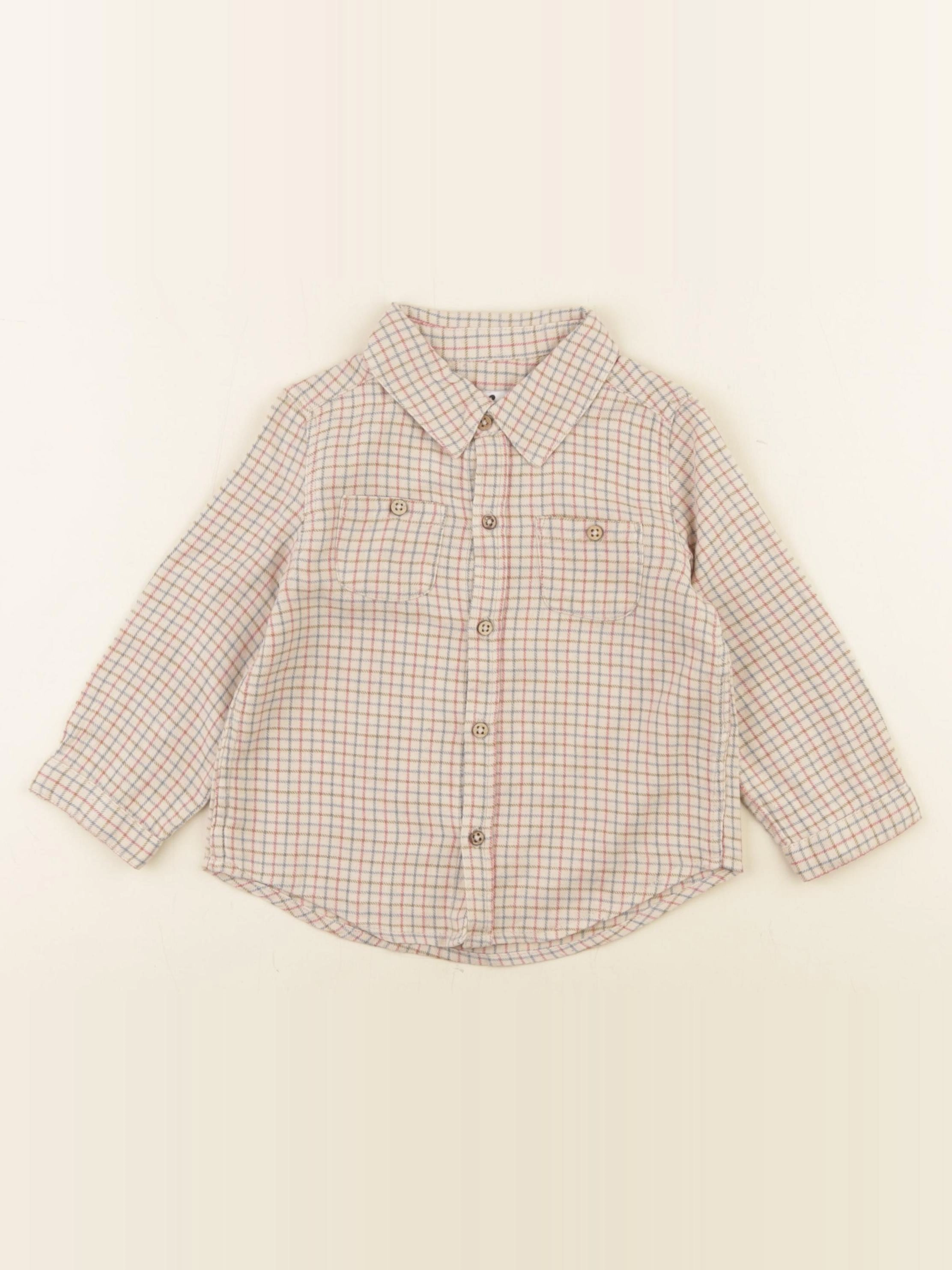 Cyrillus - chemise beige - 2 ans