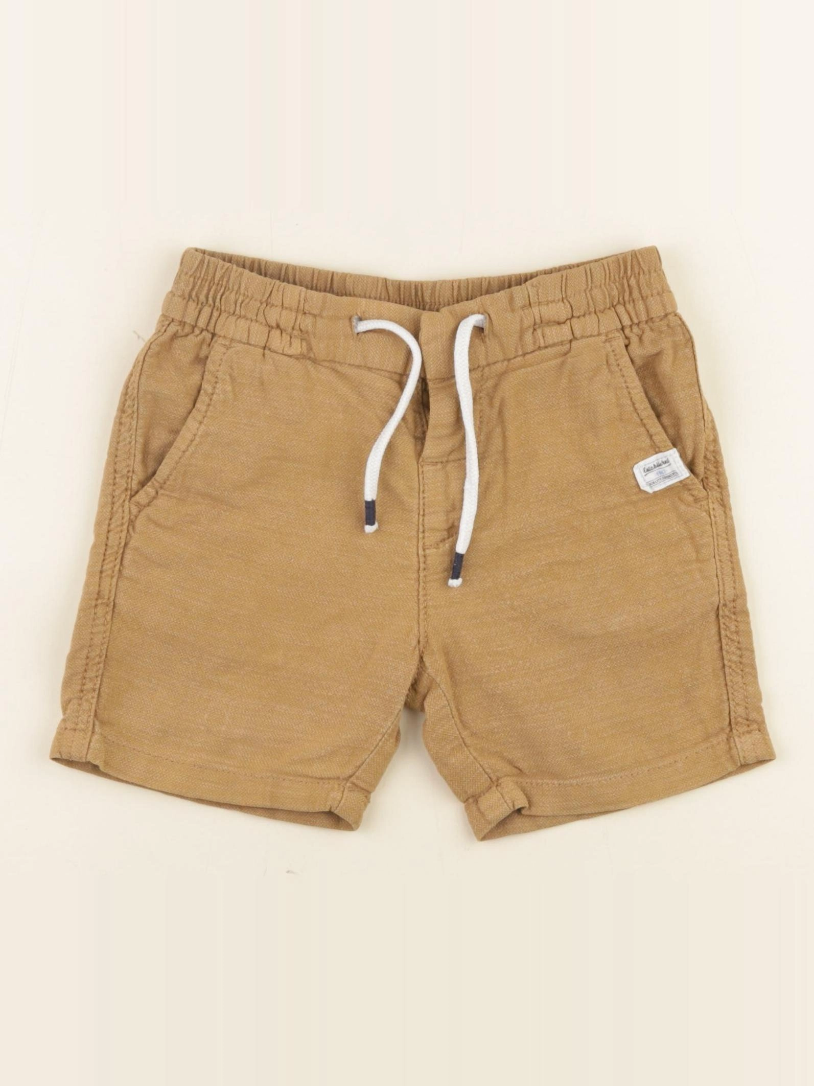 H&M - short marron - 2 ans