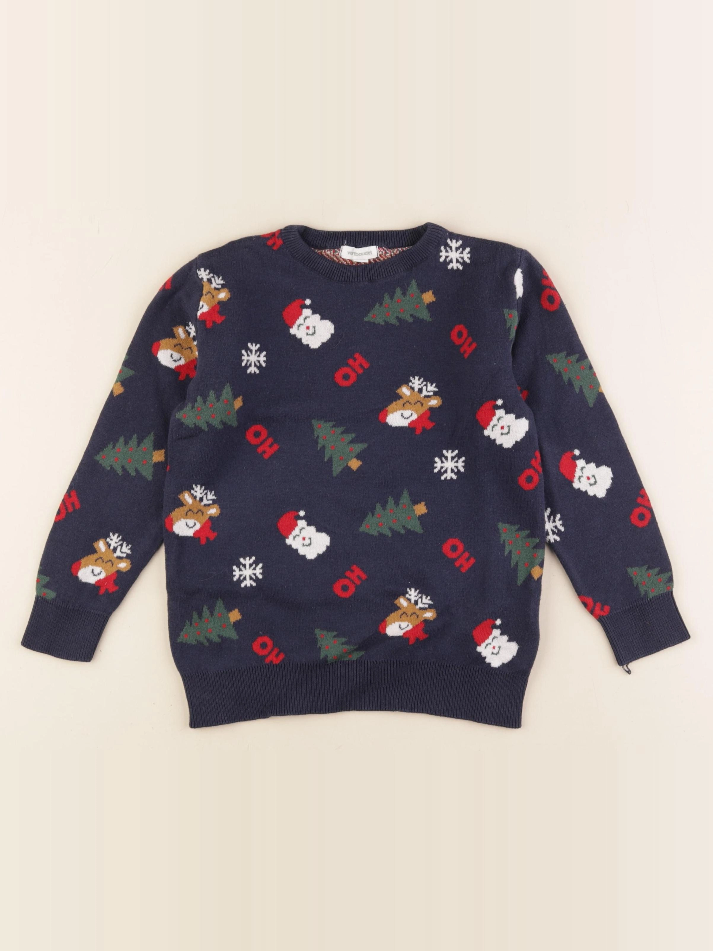 Vertbaudet - pull bleu - 6 ans