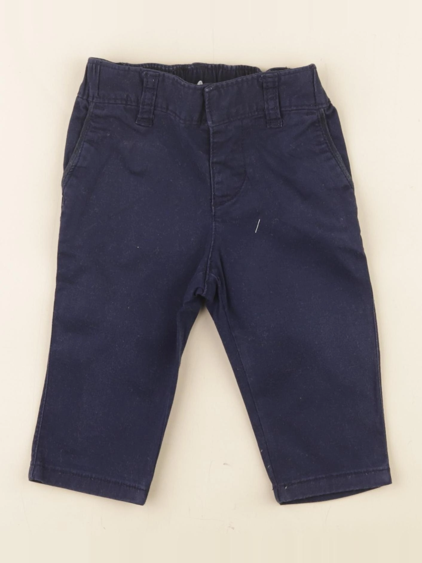 GAP - pantalon bleu - 6/12 mois