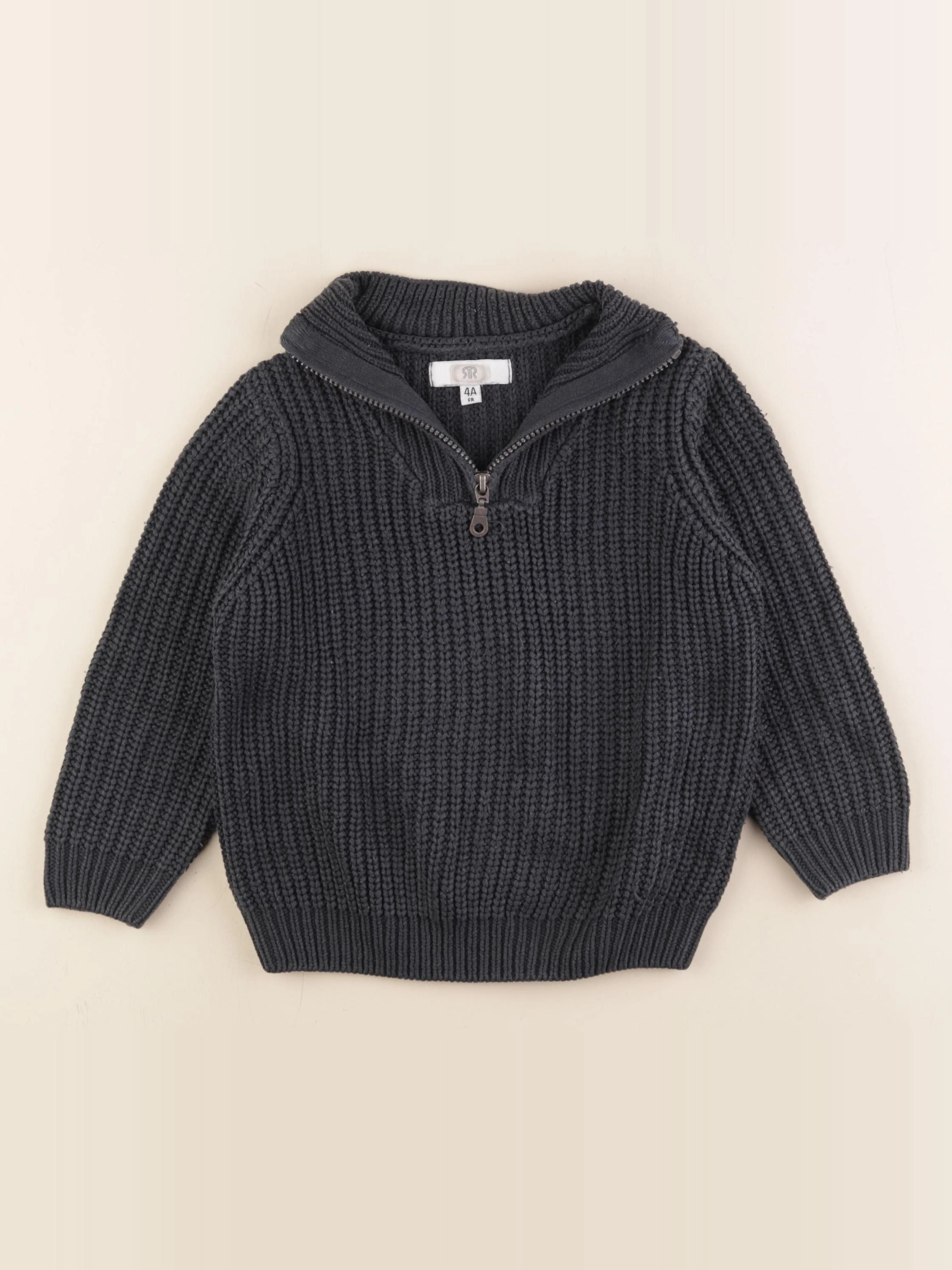 La Redoute - pull bleu - 4 ans