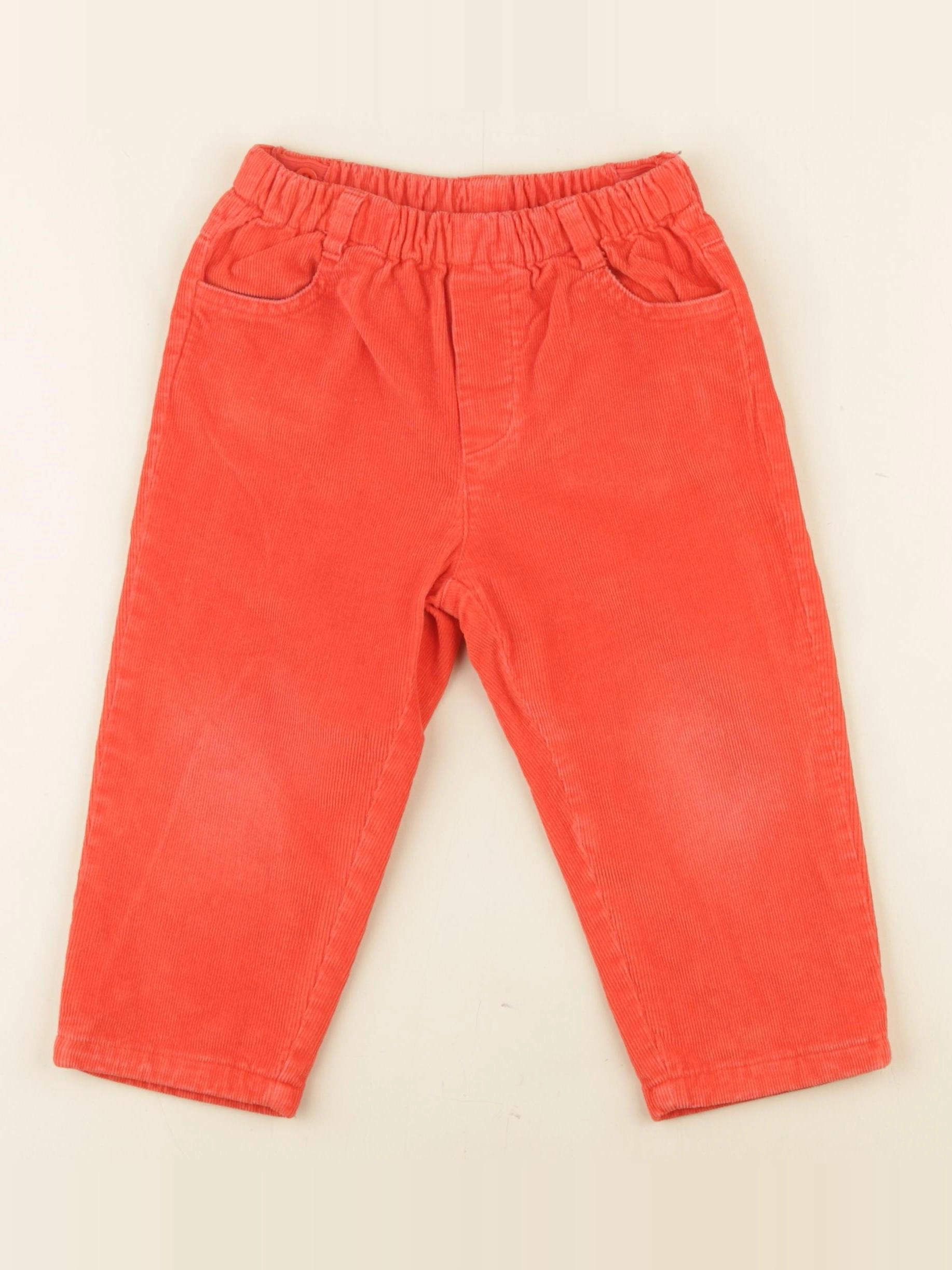 Jacadi - pantalon rouge - 24 mois