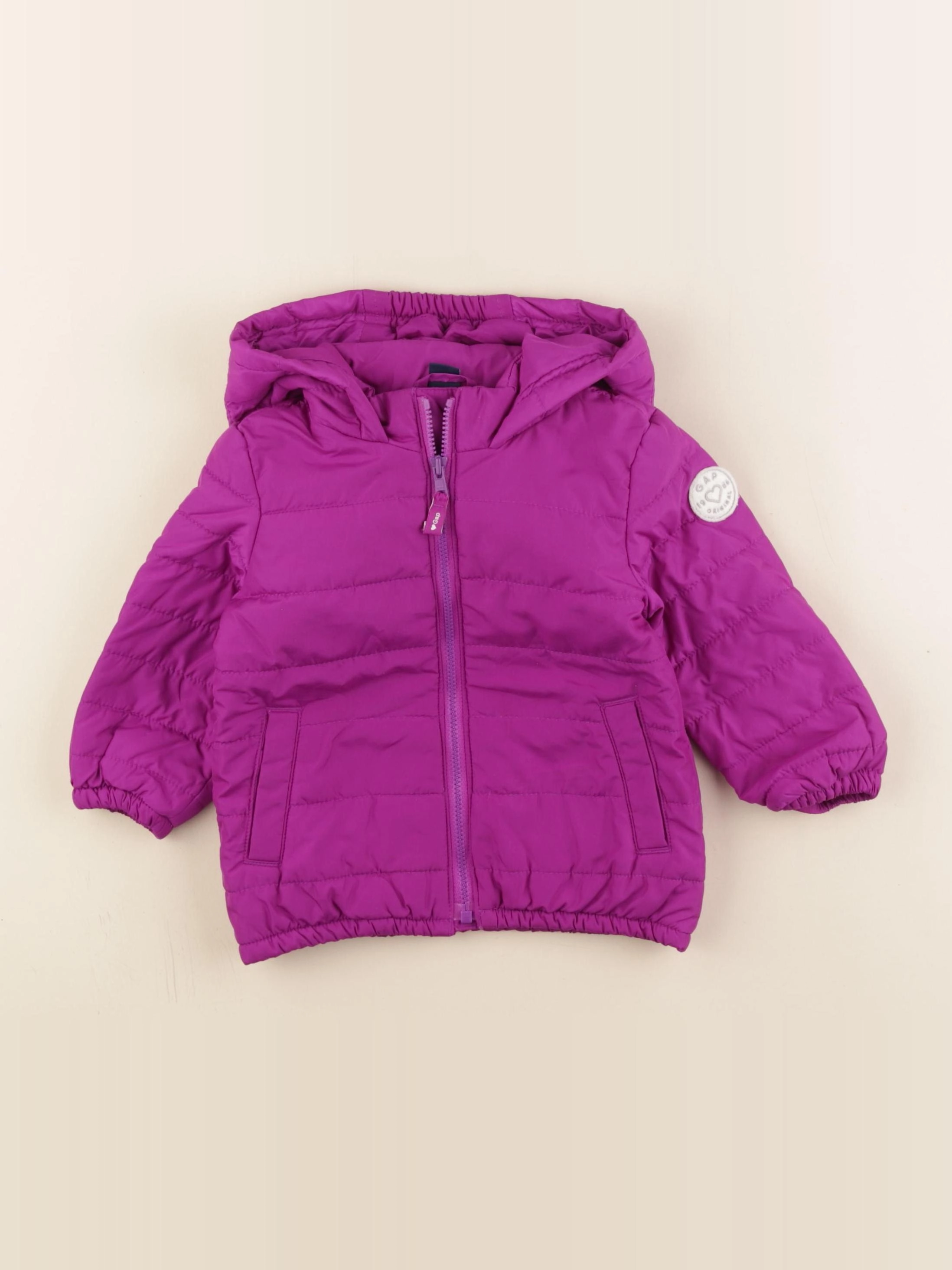 GAP - doudoune violet - 12/18 mois