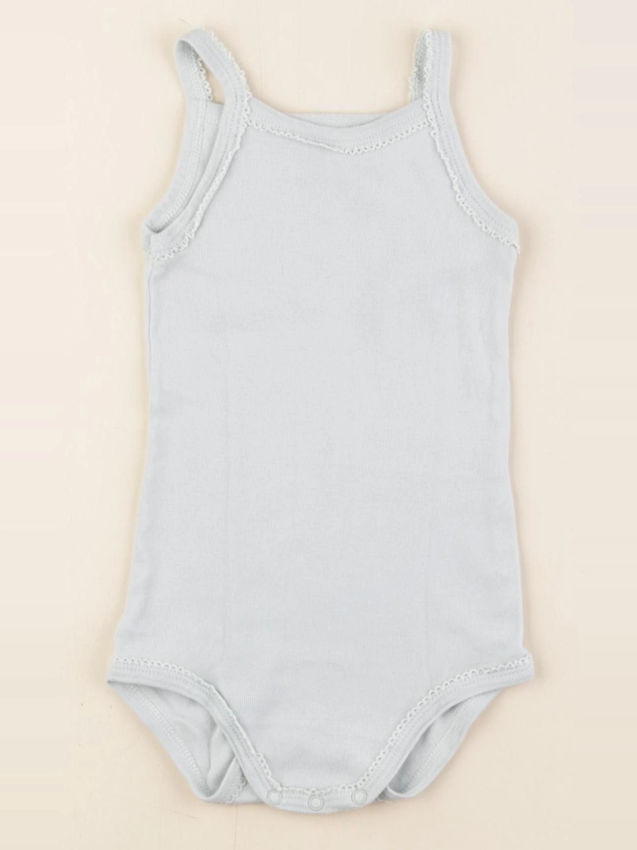 Petit Bateau - body bleu - 18 mois