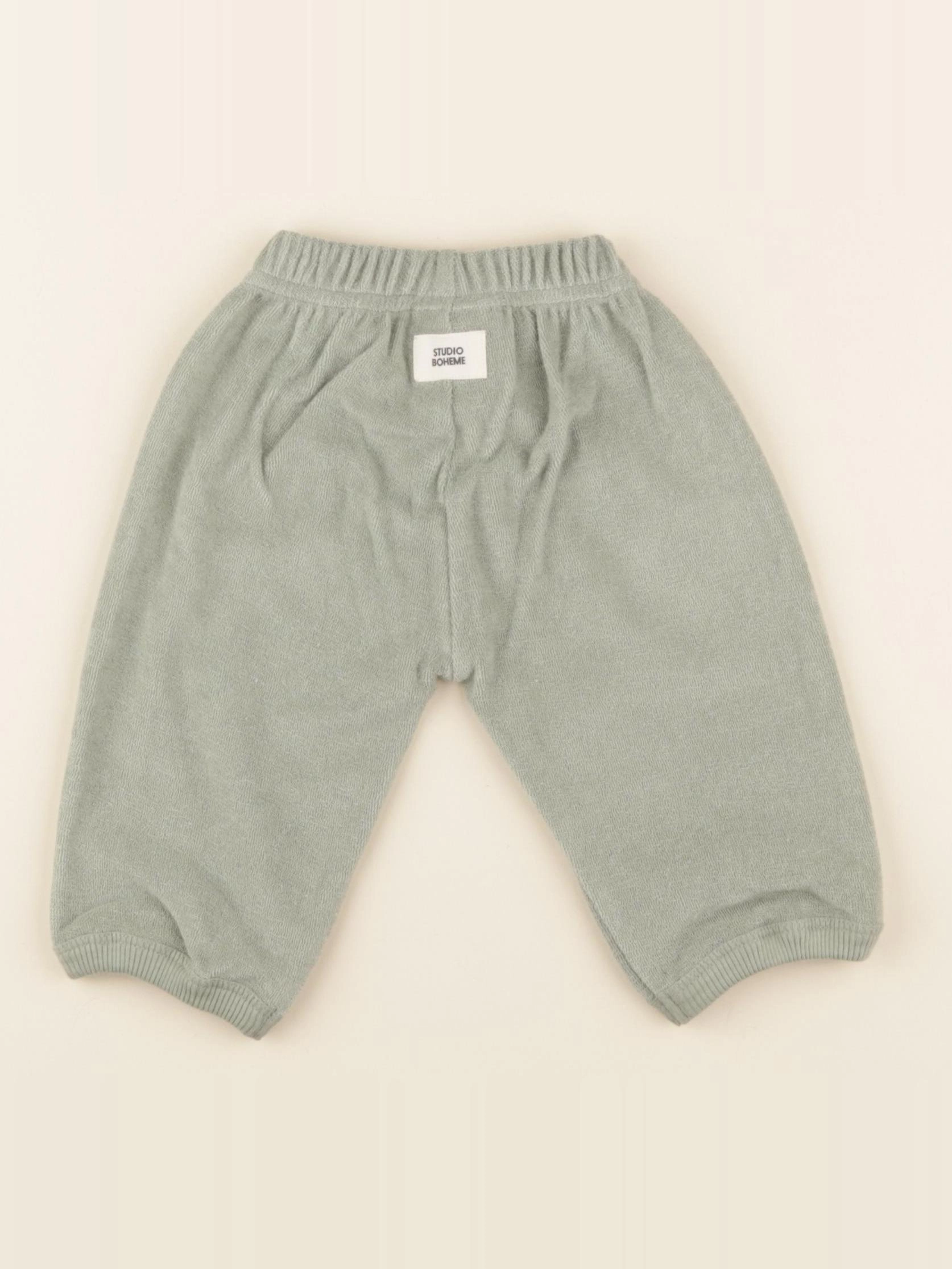 Studio Boheme - Pantalon Porgy vert - 6 mois